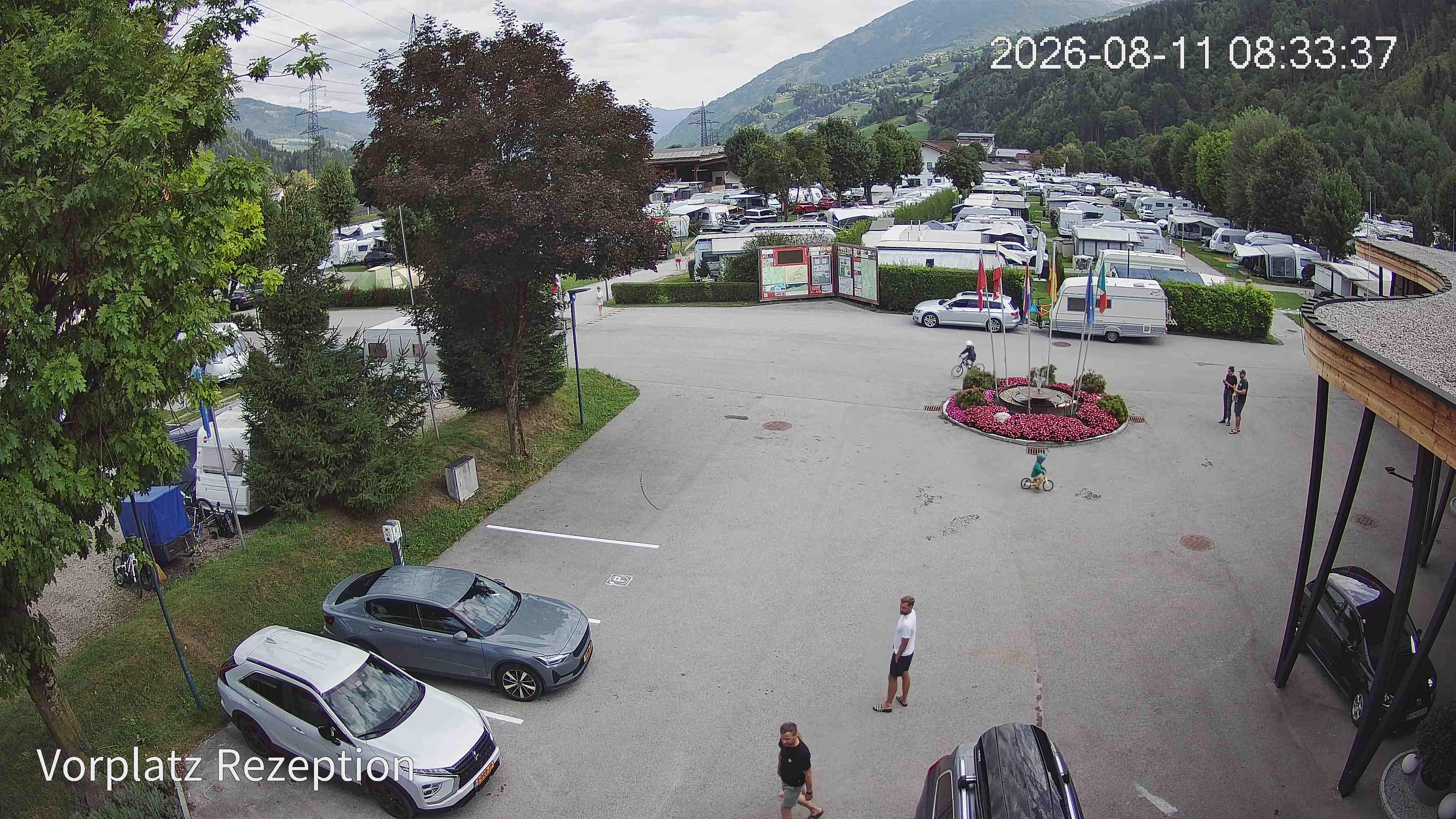 Archived image Webcam Camping site Aufenfeld in Aschau (Tyrol)