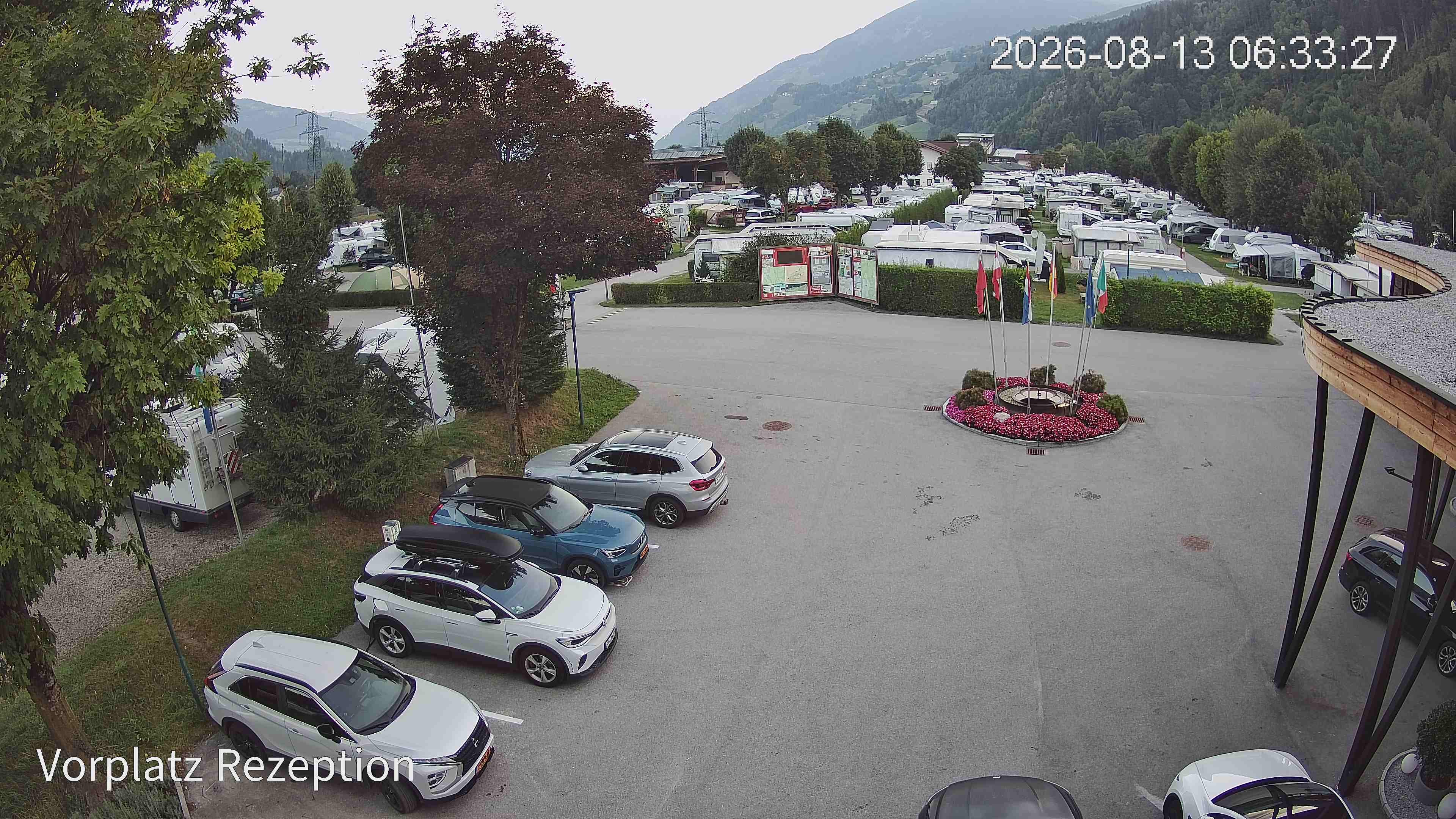 Archived image Webcam Camping site Aufenfeld in Aschau (Tyrol)