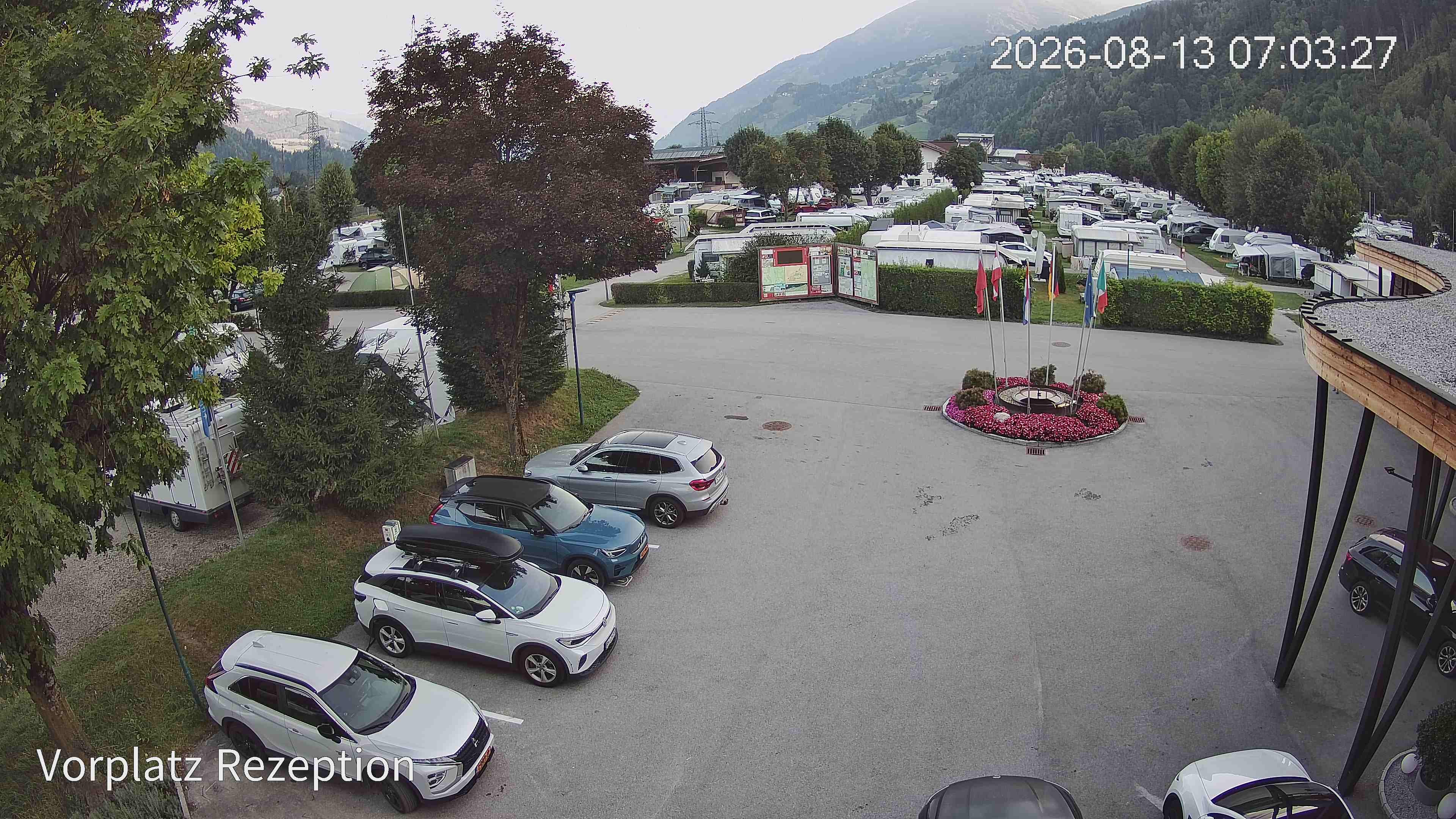 Archived image Webcam Camping site Aufenfeld in Aschau (Tyrol)