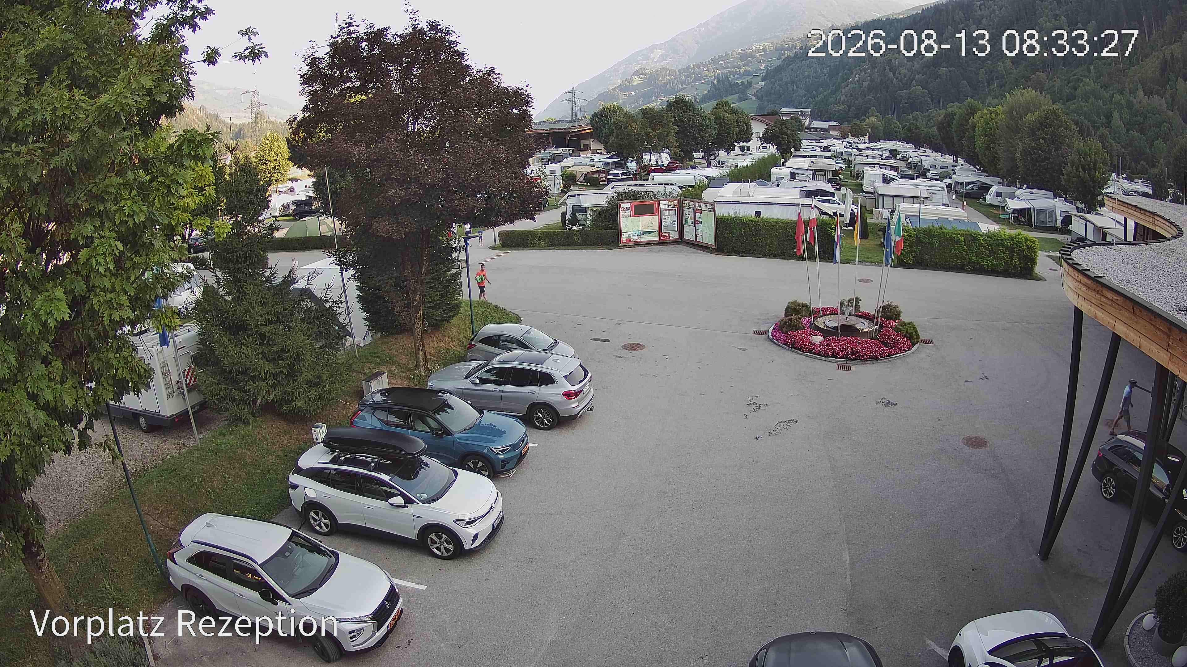 Archived image Webcam Camping site Aufenfeld in Aschau (Tyrol)