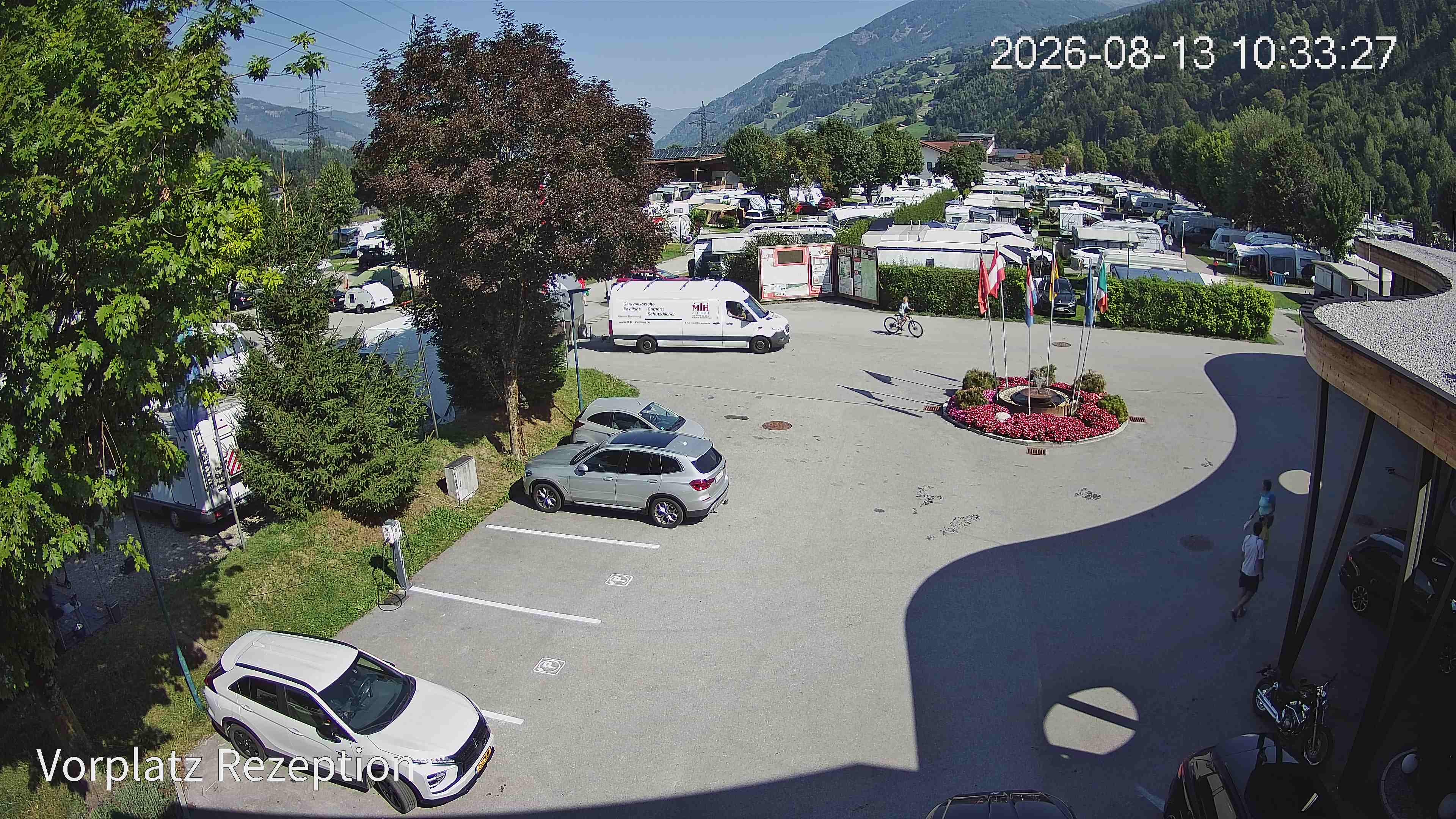 Archived image Webcam Camping site Aufenfeld in Aschau (Tyrol)
