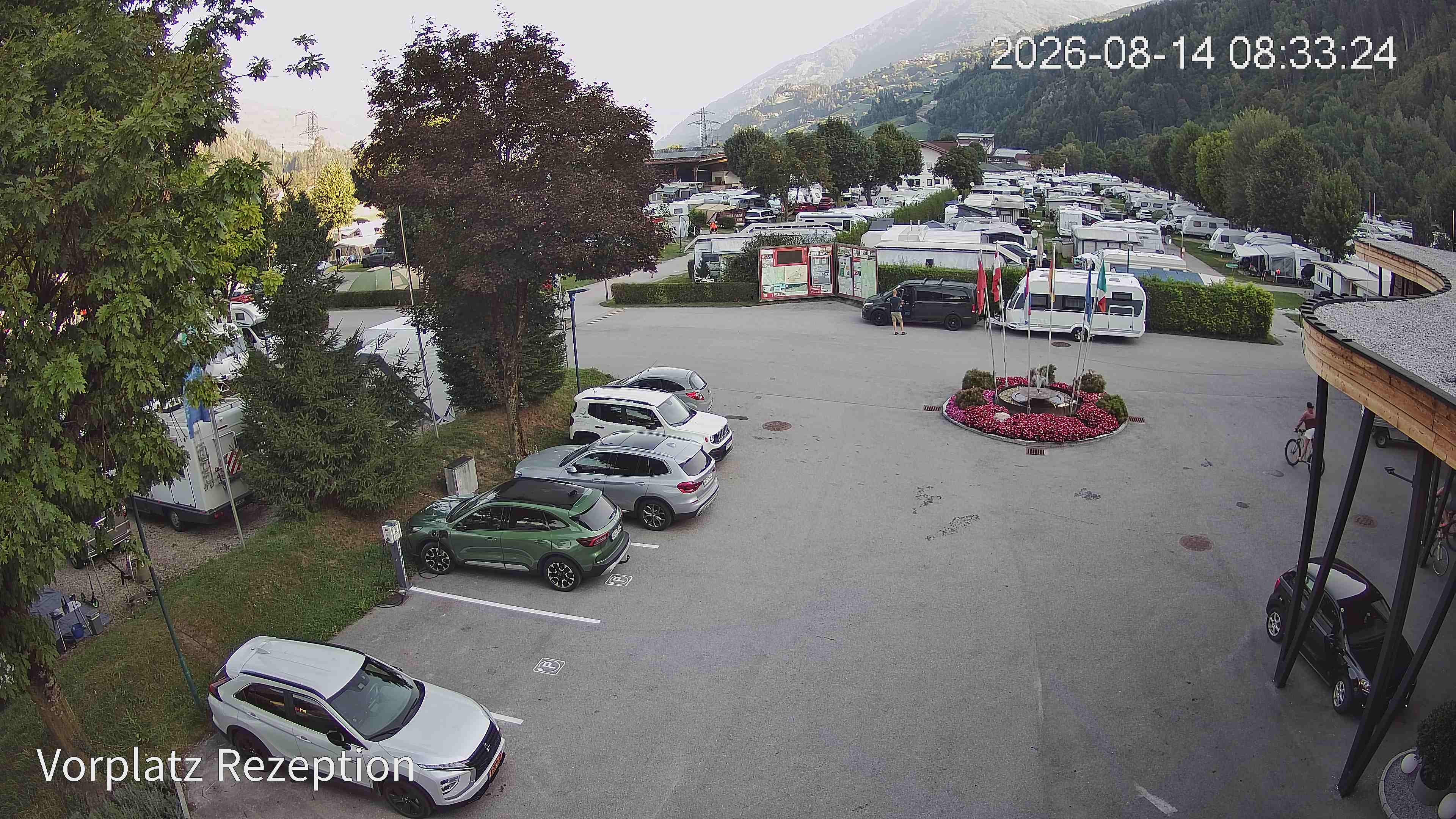 Archived image Webcam Camping site Aufenfeld in Aschau (Tyrol)