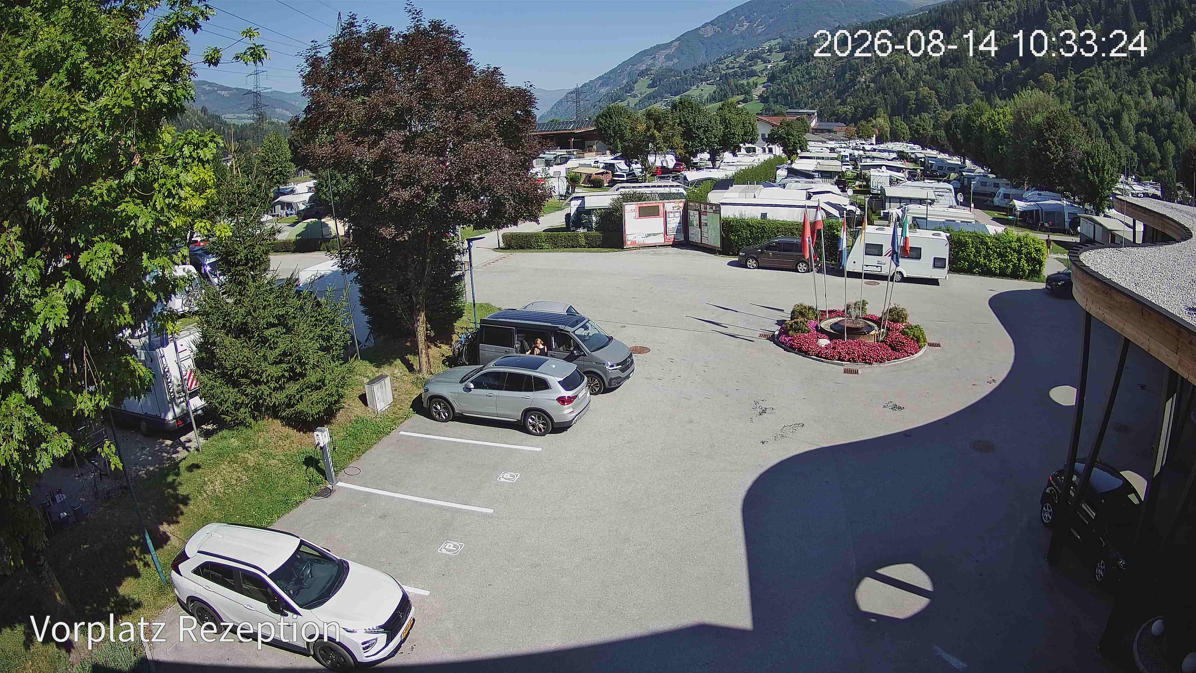 Archived image Webcam Camping site Aufenfeld in Aschau (Tyrol)