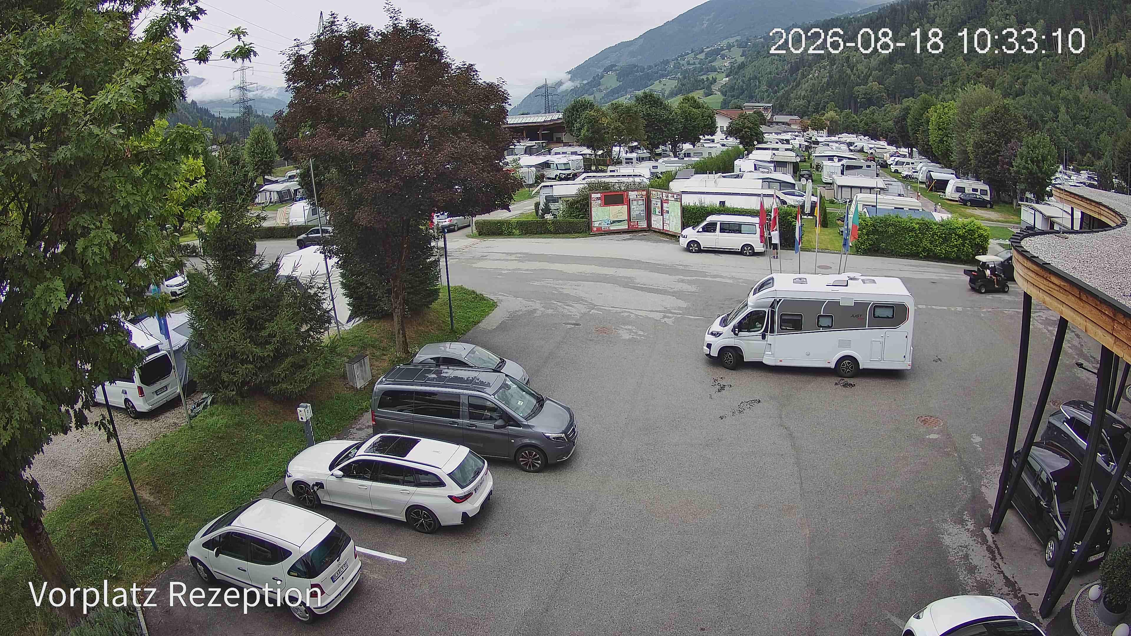Archiv Foto Webcam Camping Aufenfeld in Aschau