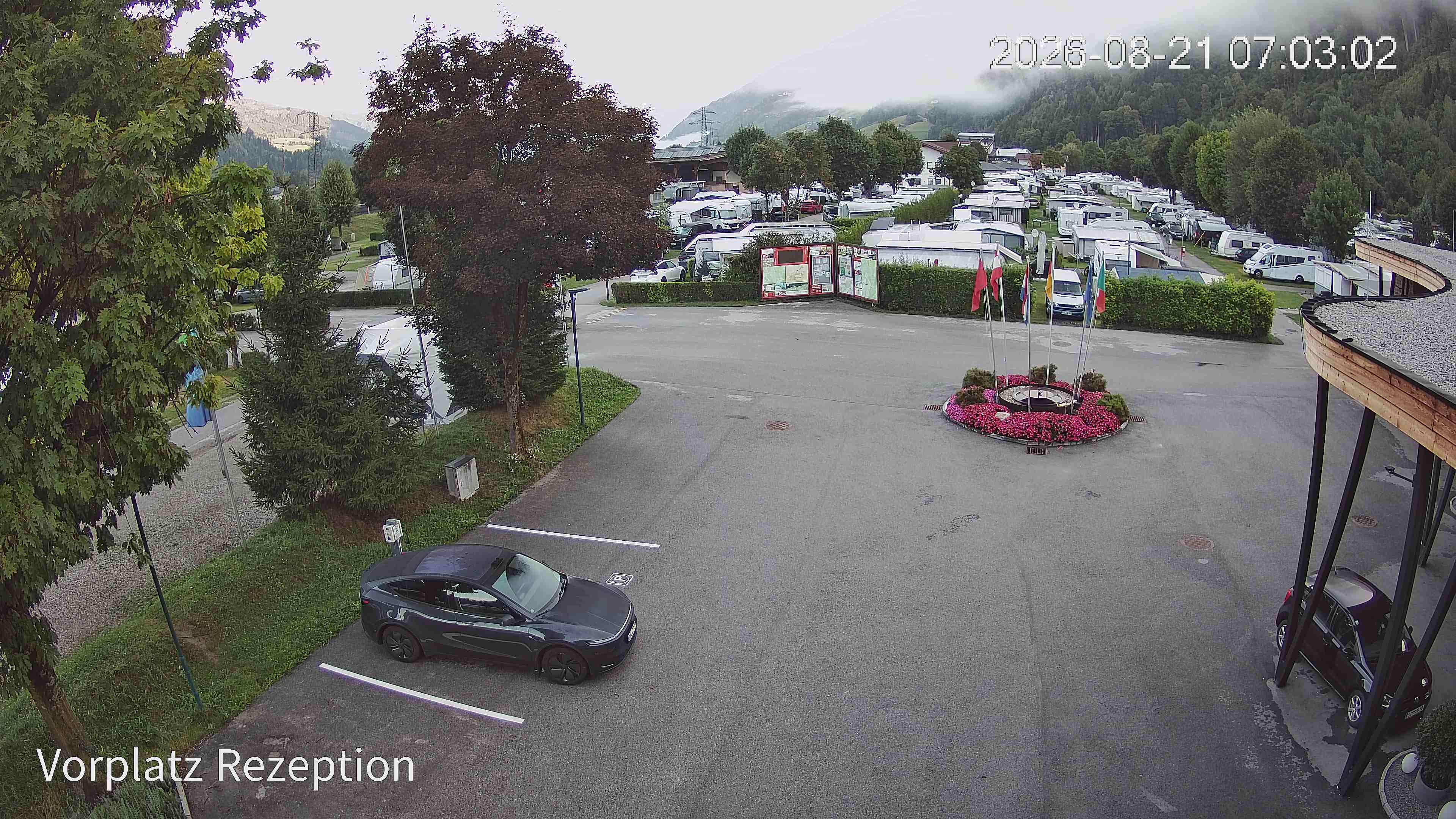 Archived image Webcam Camping site Aufenfeld in Aschau (Tyrol)
