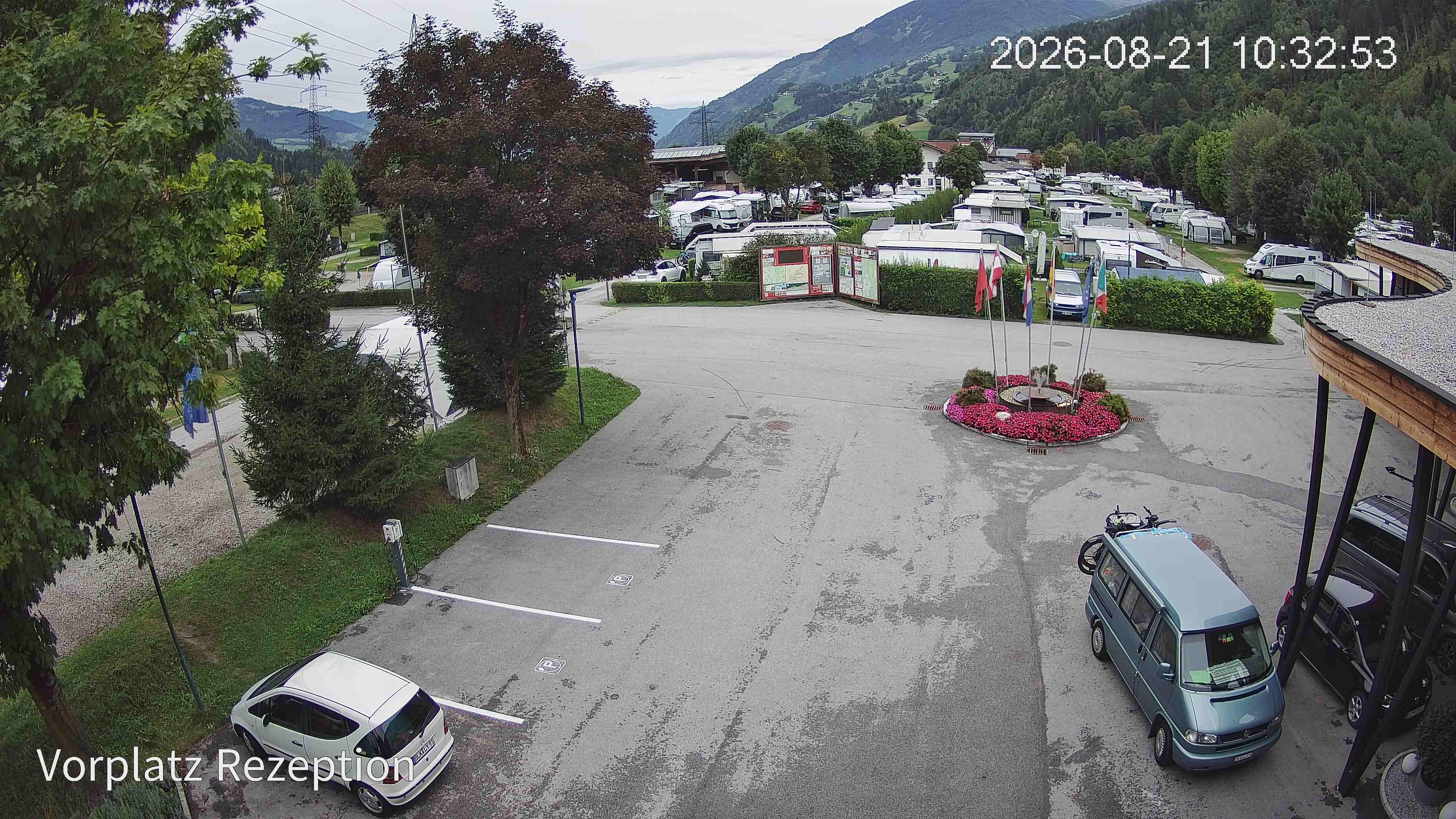 Archived image Webcam Camping site Aufenfeld in Aschau (Tyrol)