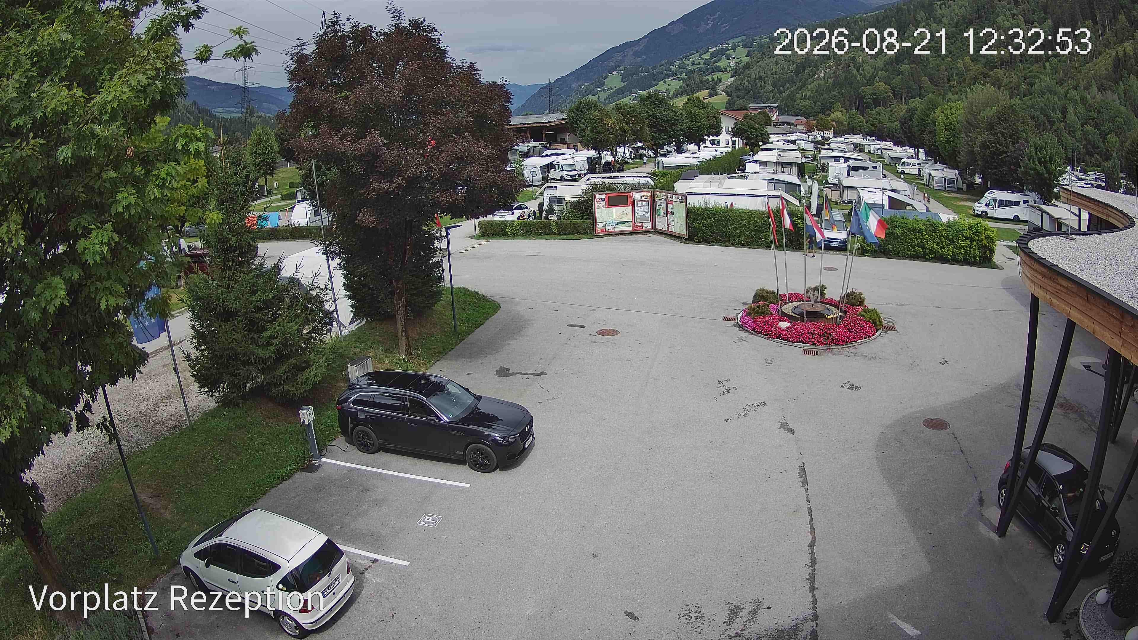 Archived image Webcam Camping site Aufenfeld in Aschau (Tyrol)
