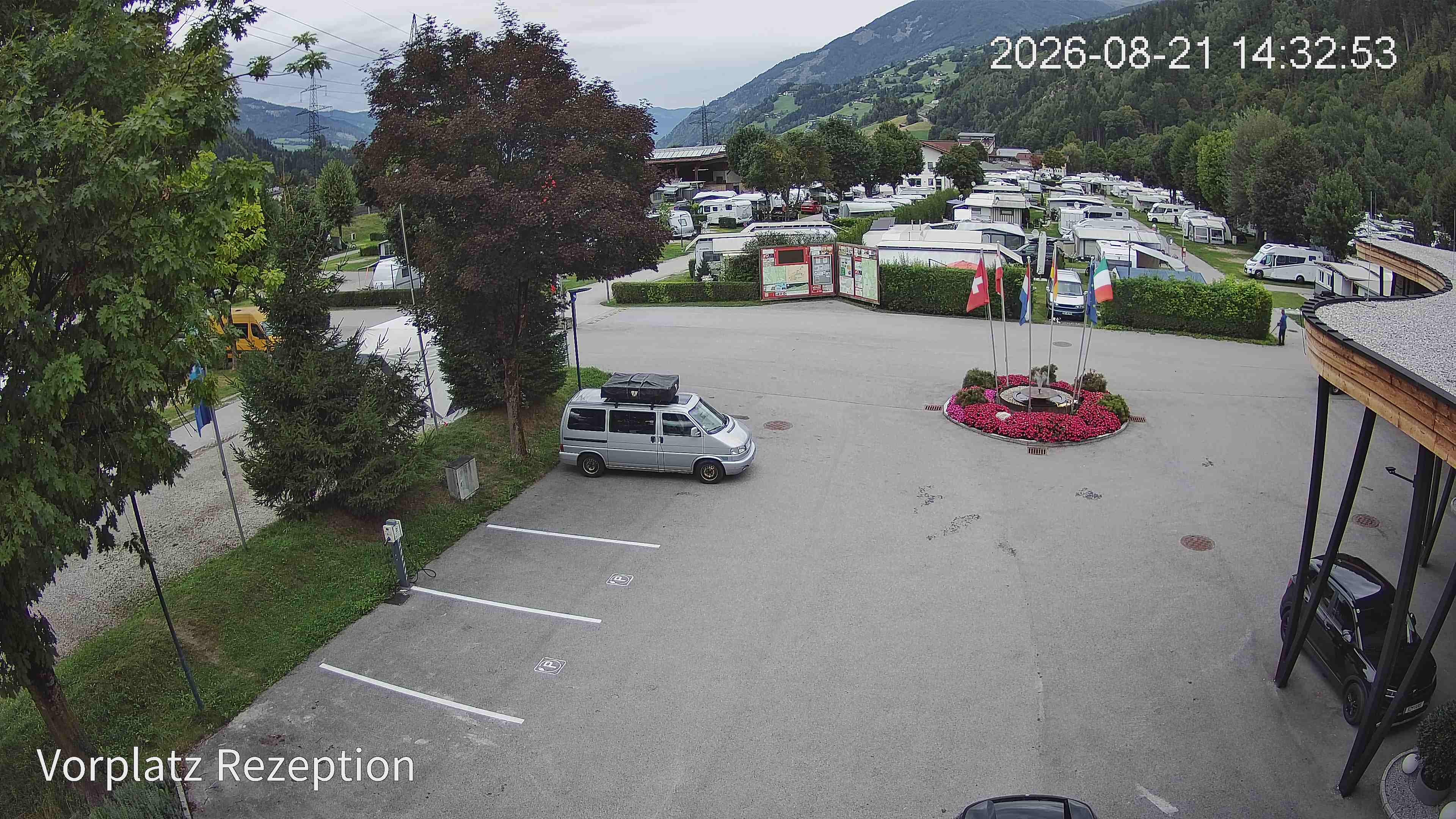 Archived image Webcam Camping site Aufenfeld in Aschau (Tyrol)