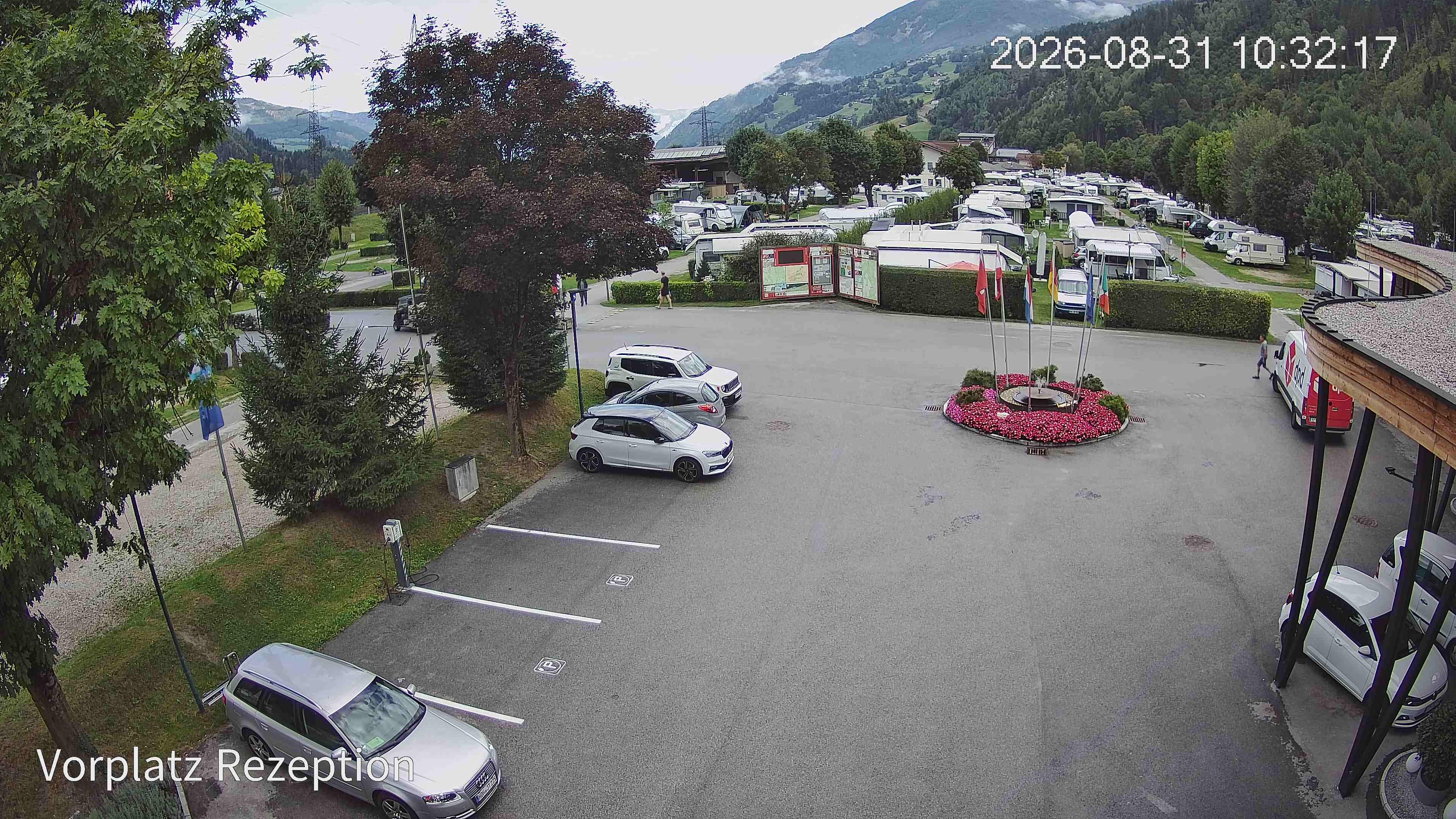 Archived image Webcam Camping site Aufenfeld in Aschau (Tyrol)