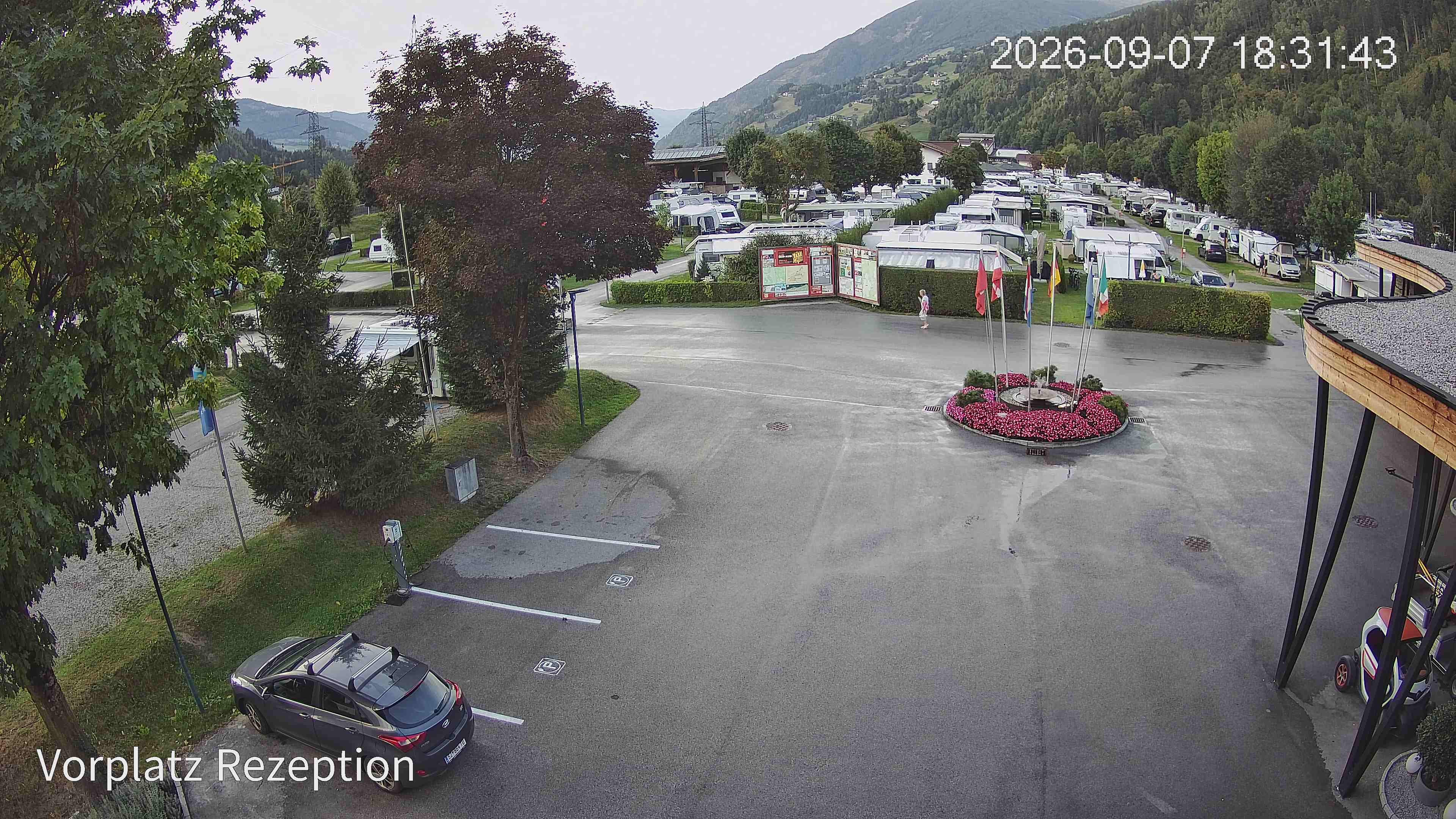 Archived image Webcam Camping site Aufenfeld in Aschau (Tyrol)