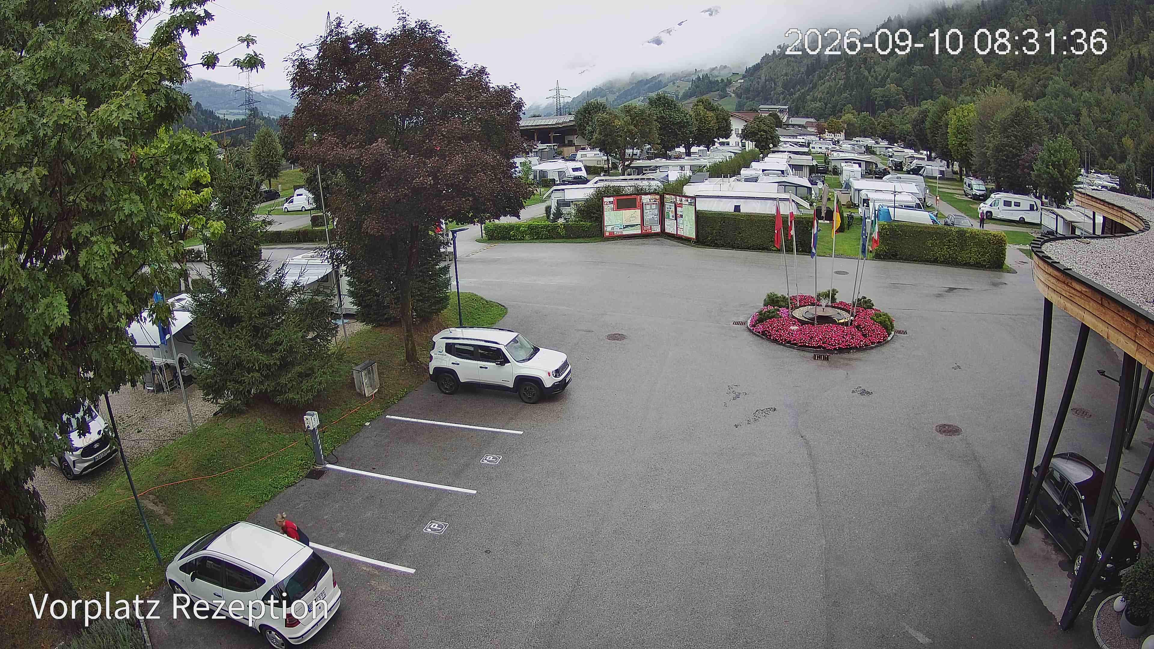 Archived image Webcam Camping site Aufenfeld in Aschau (Tyrol)