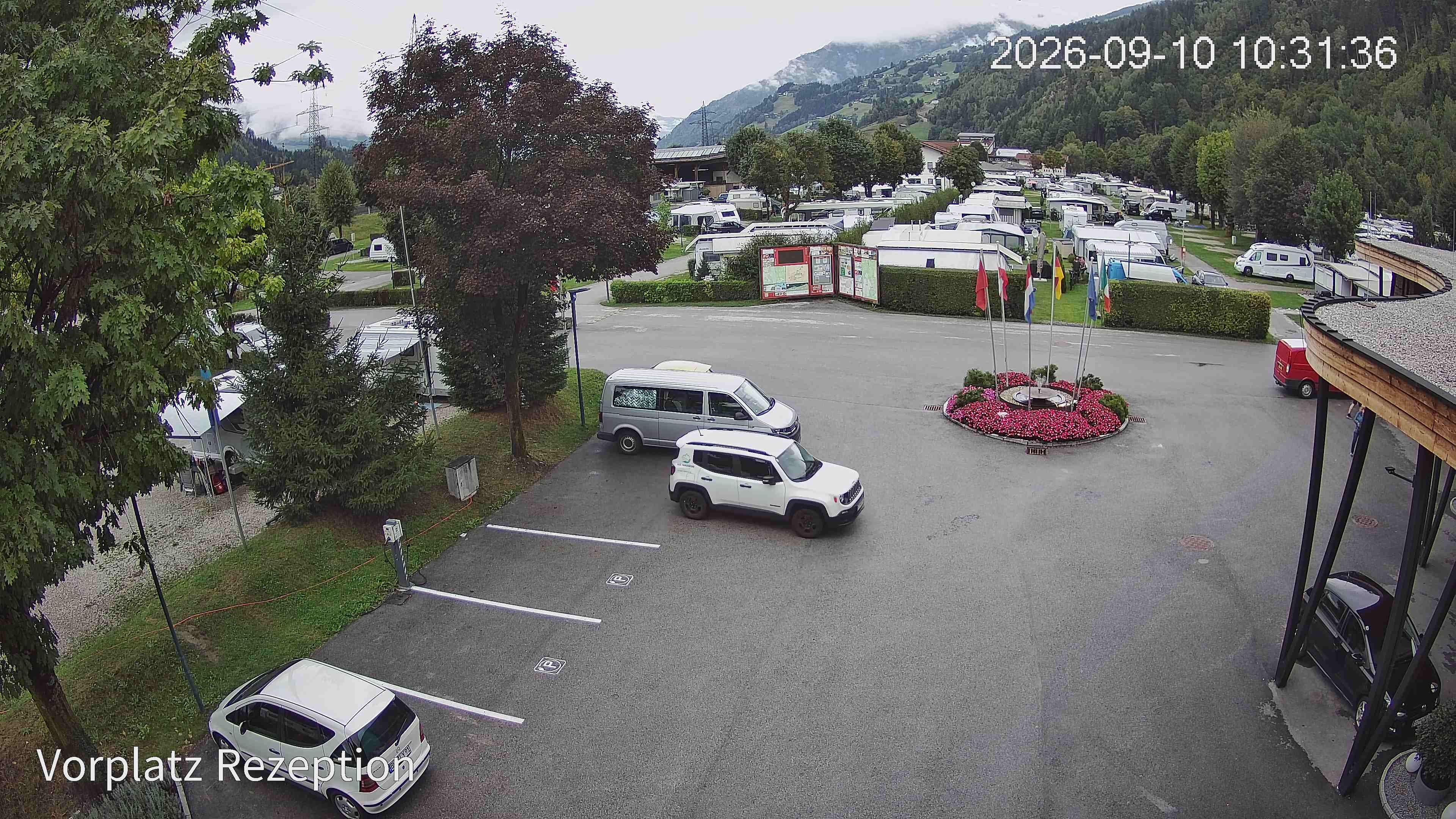 Archived image Webcam Camping site Aufenfeld in Aschau (Tyrol)