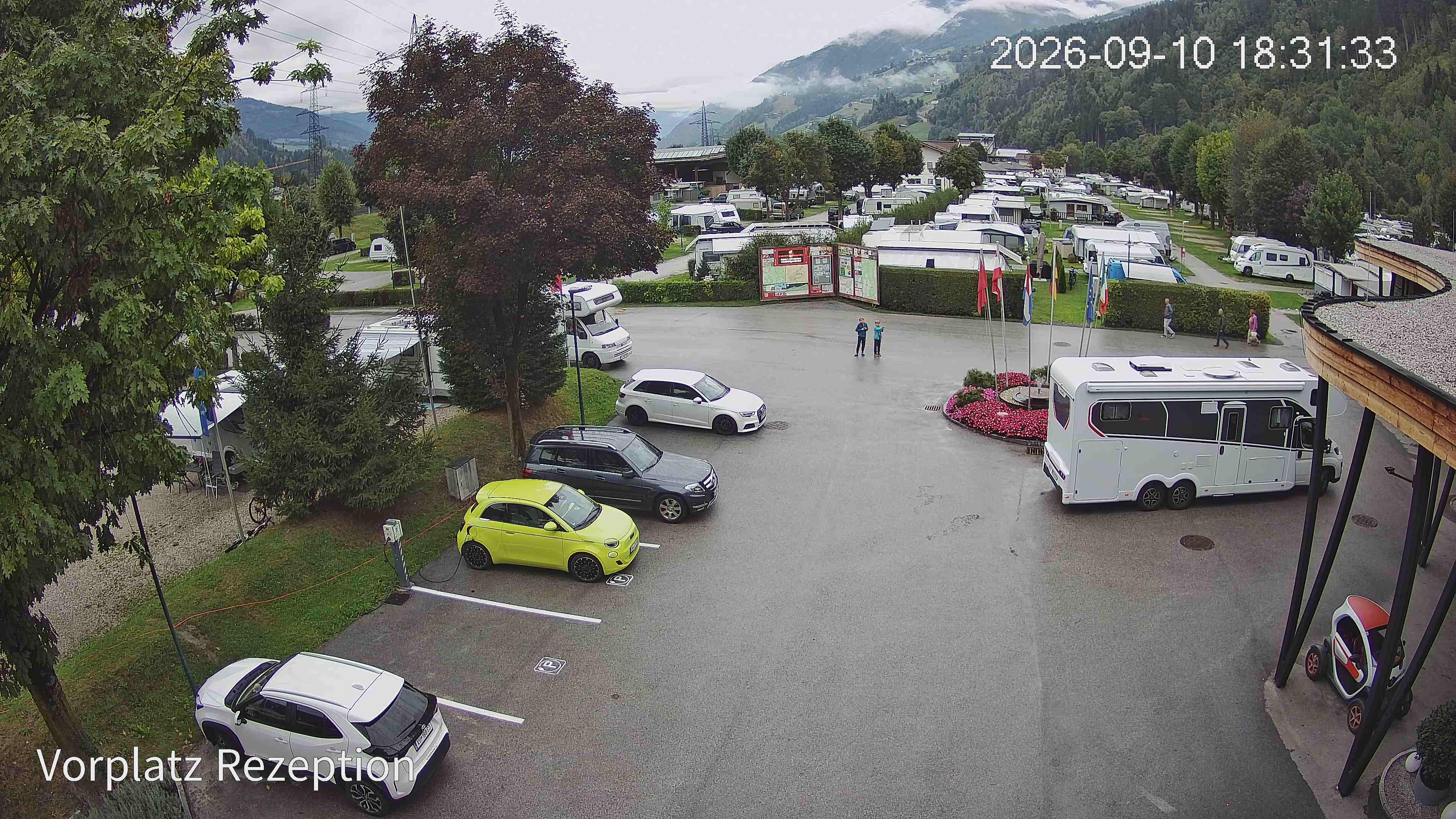 Archiv Foto Webcam Camping Aufenfeld in Aschau