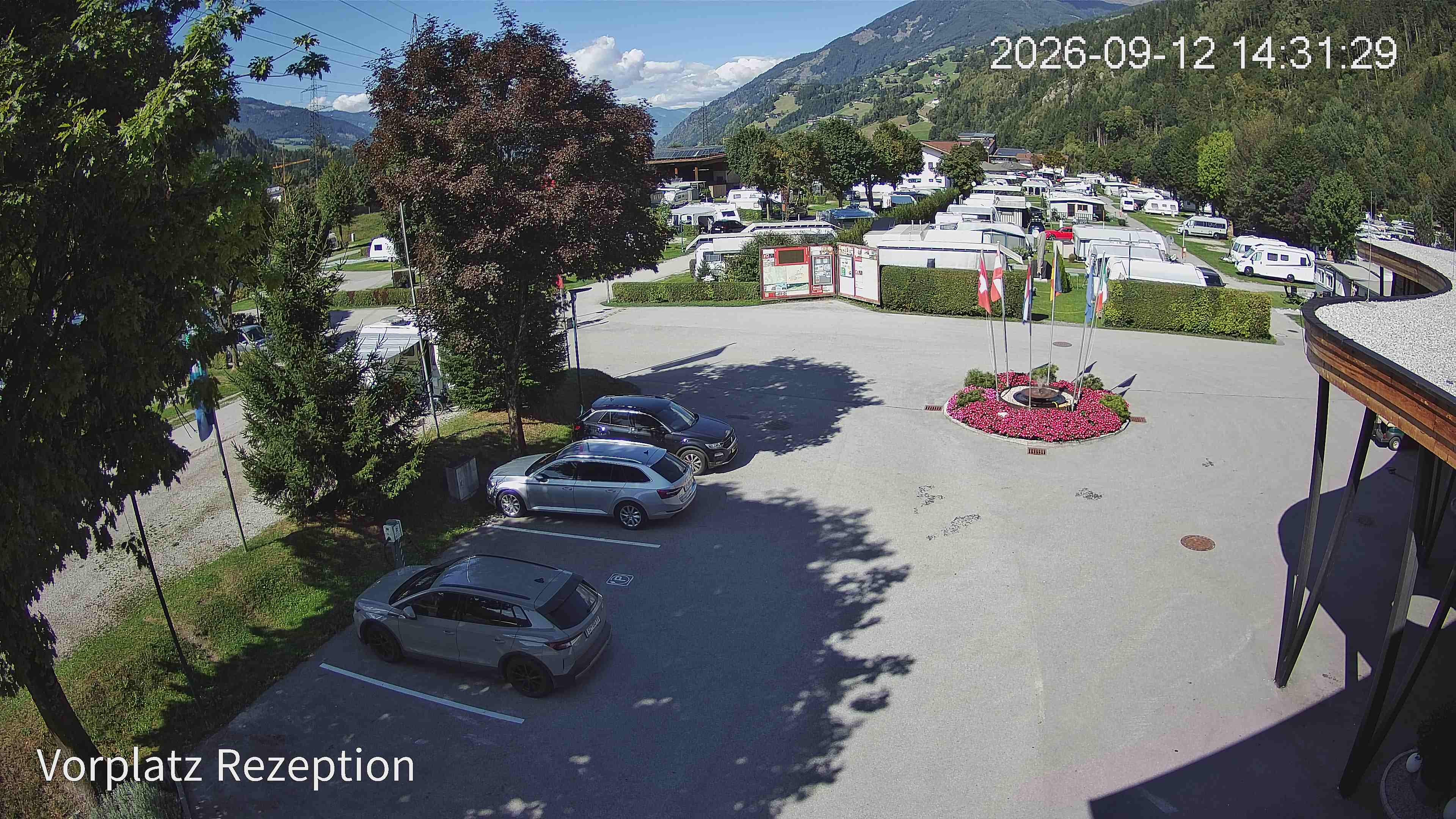 Archiv Foto Webcam Camping Aufenfeld in Aschau