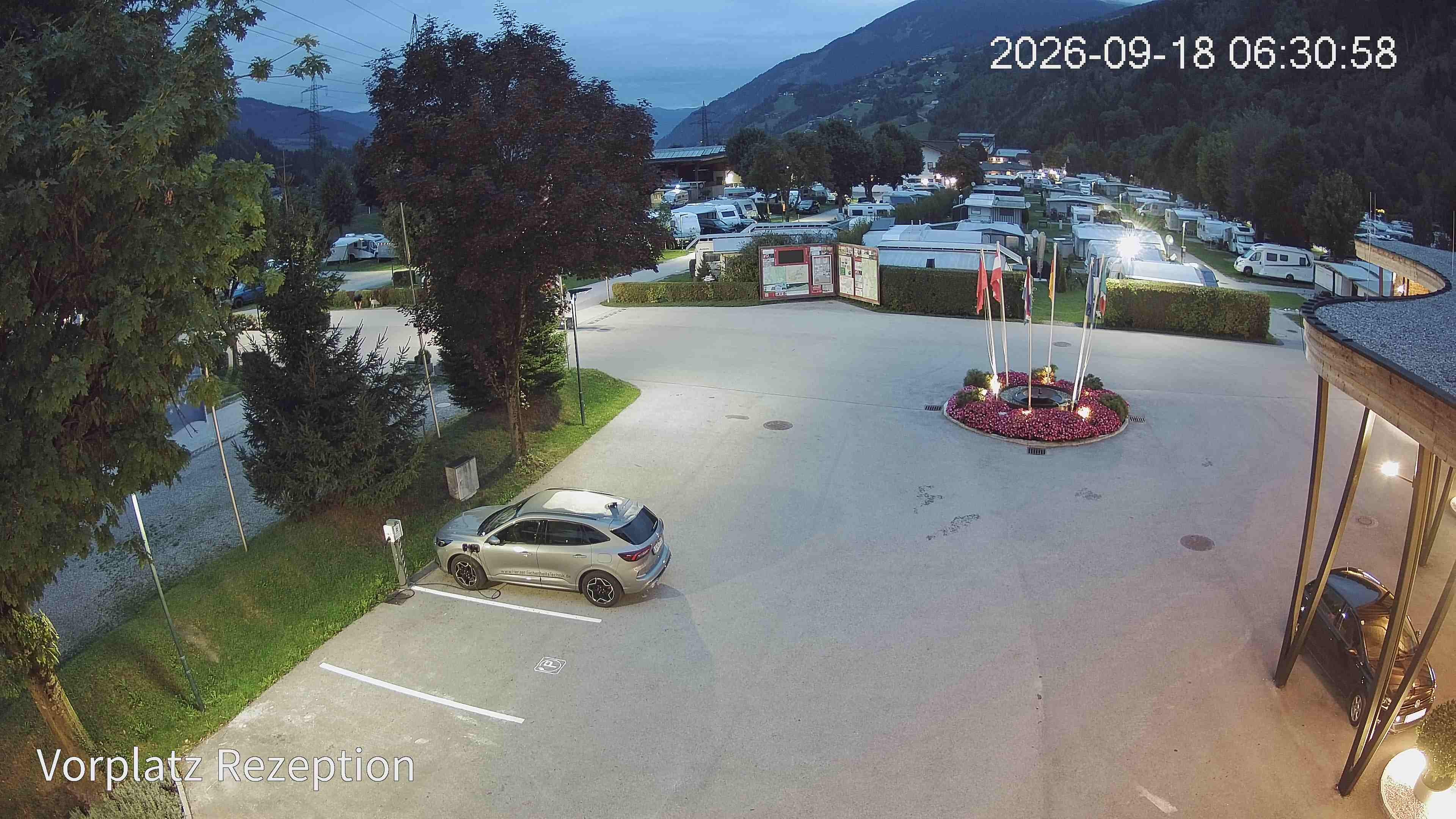 Archived image Webcam Camping site Aufenfeld in Aschau (Tyrol)