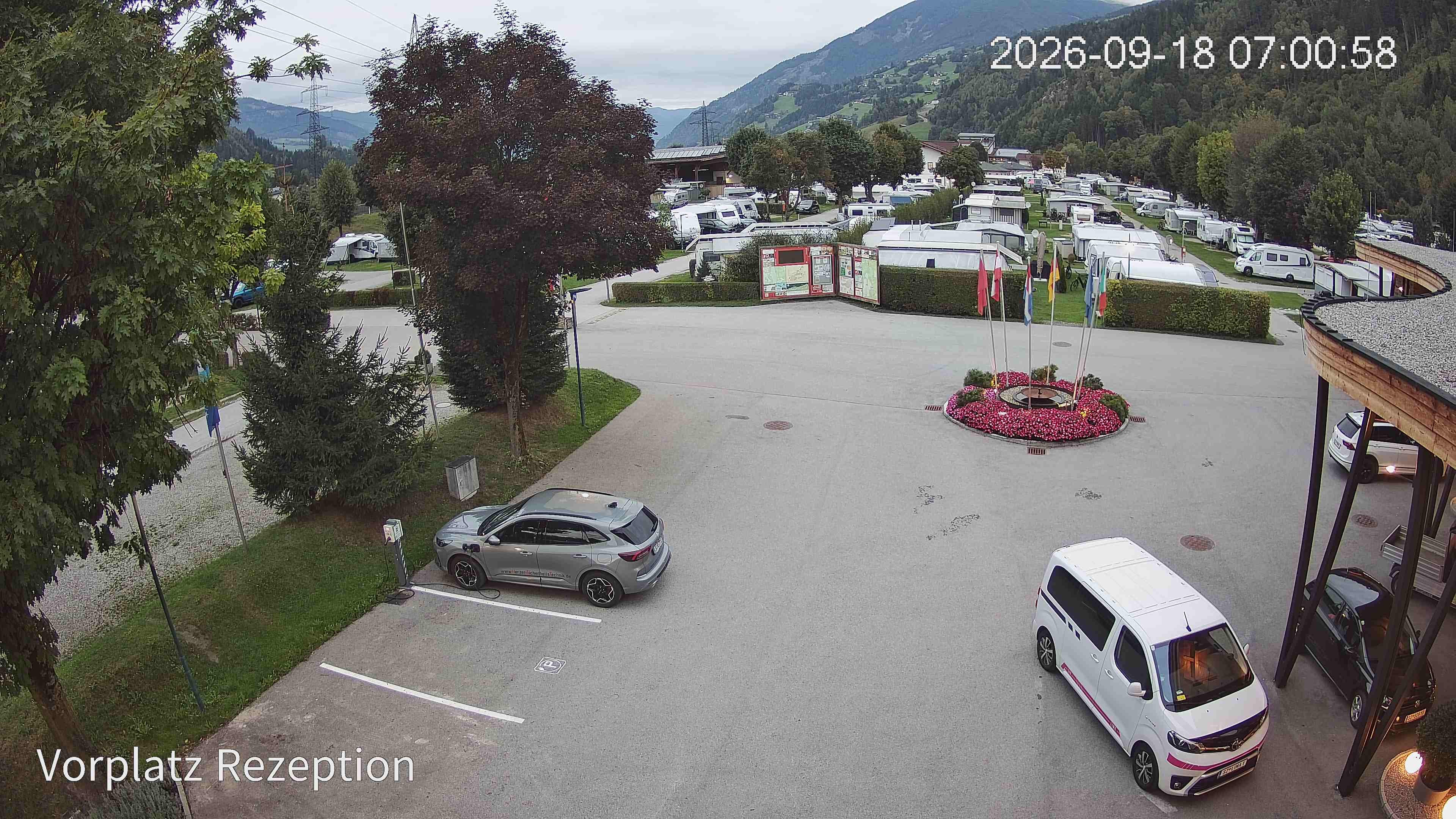 Archived image Webcam Camping site Aufenfeld in Aschau (Tyrol)