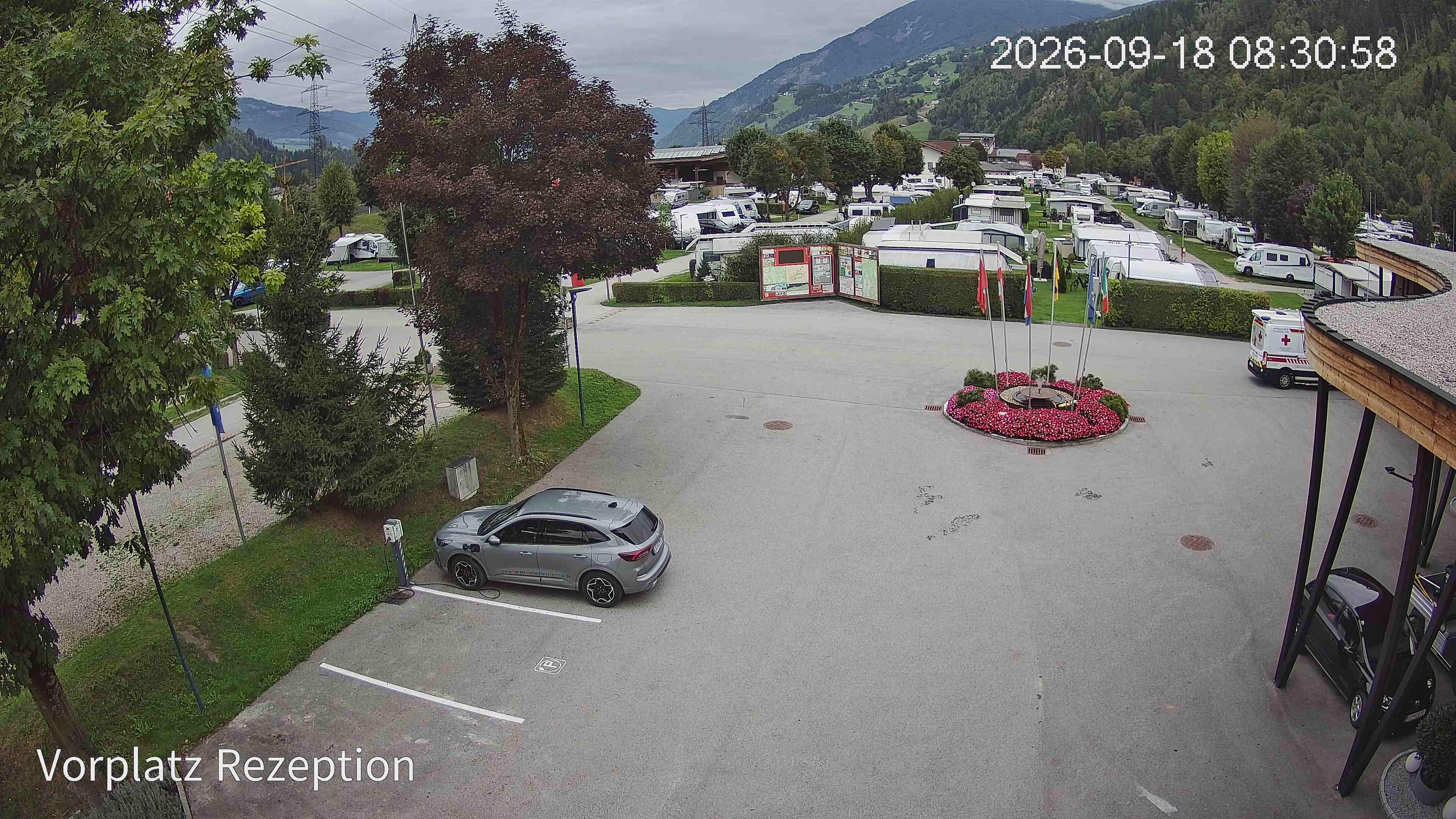 Archived image Webcam Camping site Aufenfeld in Aschau (Tyrol)