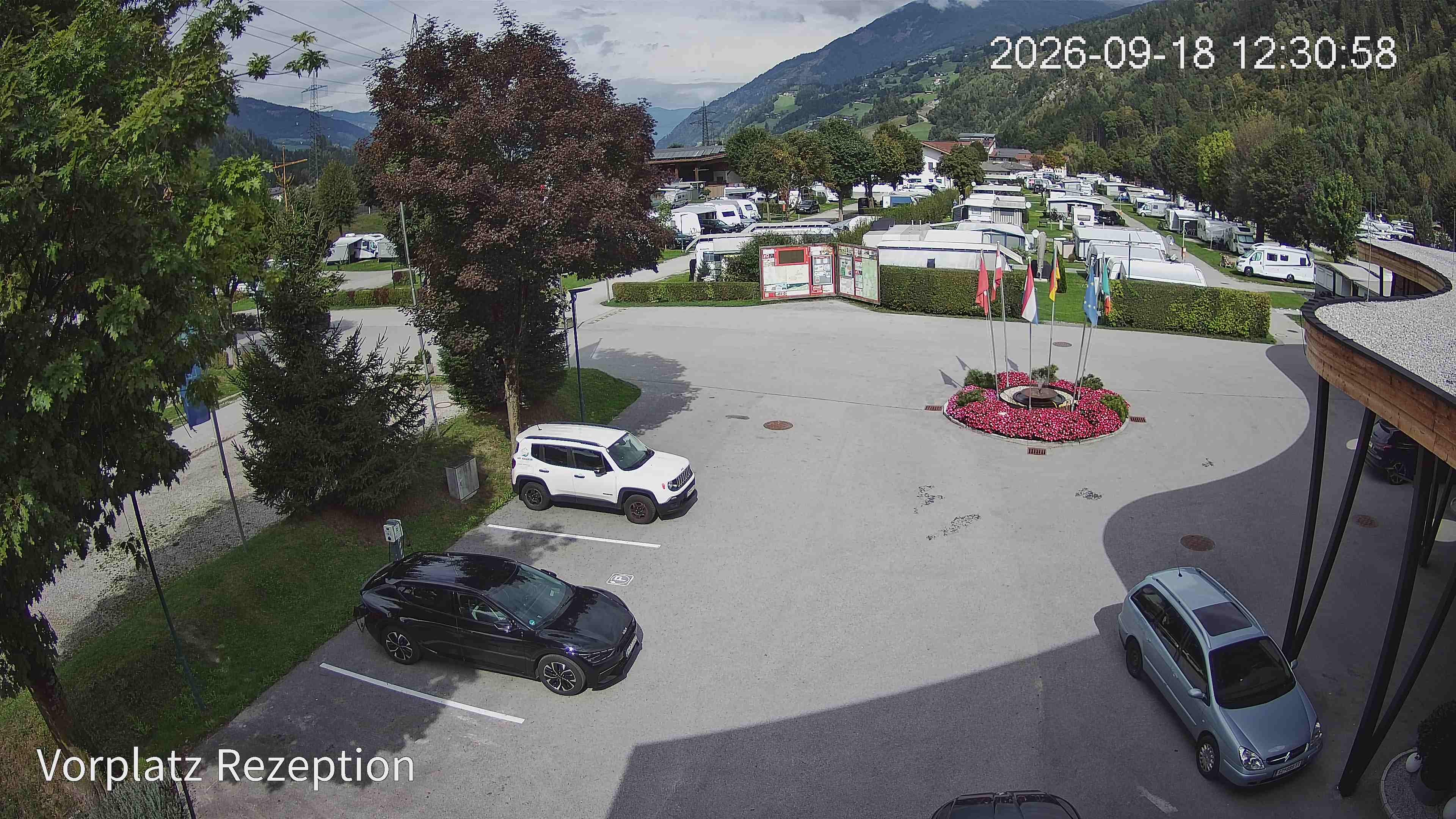 Archived image Webcam Camping site Aufenfeld in Aschau (Tyrol)