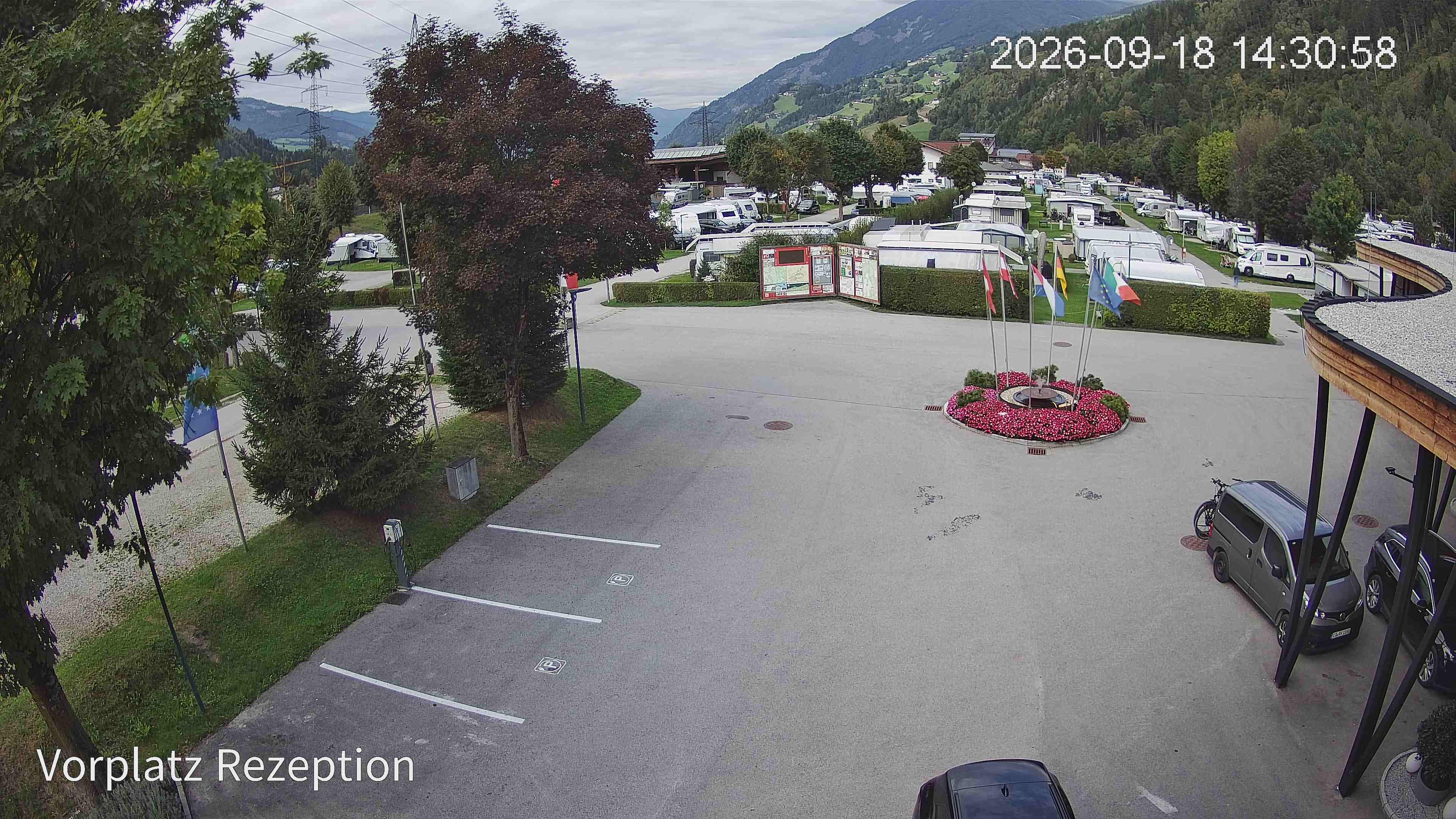 Archived image Webcam Camping site Aufenfeld in Aschau (Tyrol)