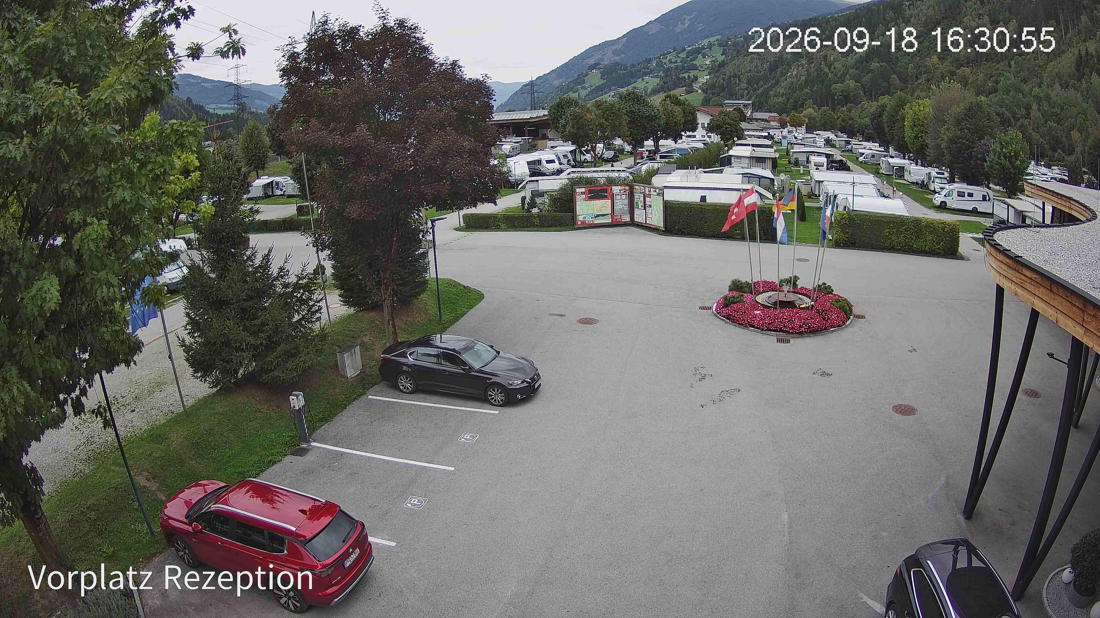 Archived image Webcam Camping site Aufenfeld in Aschau (Tyrol)