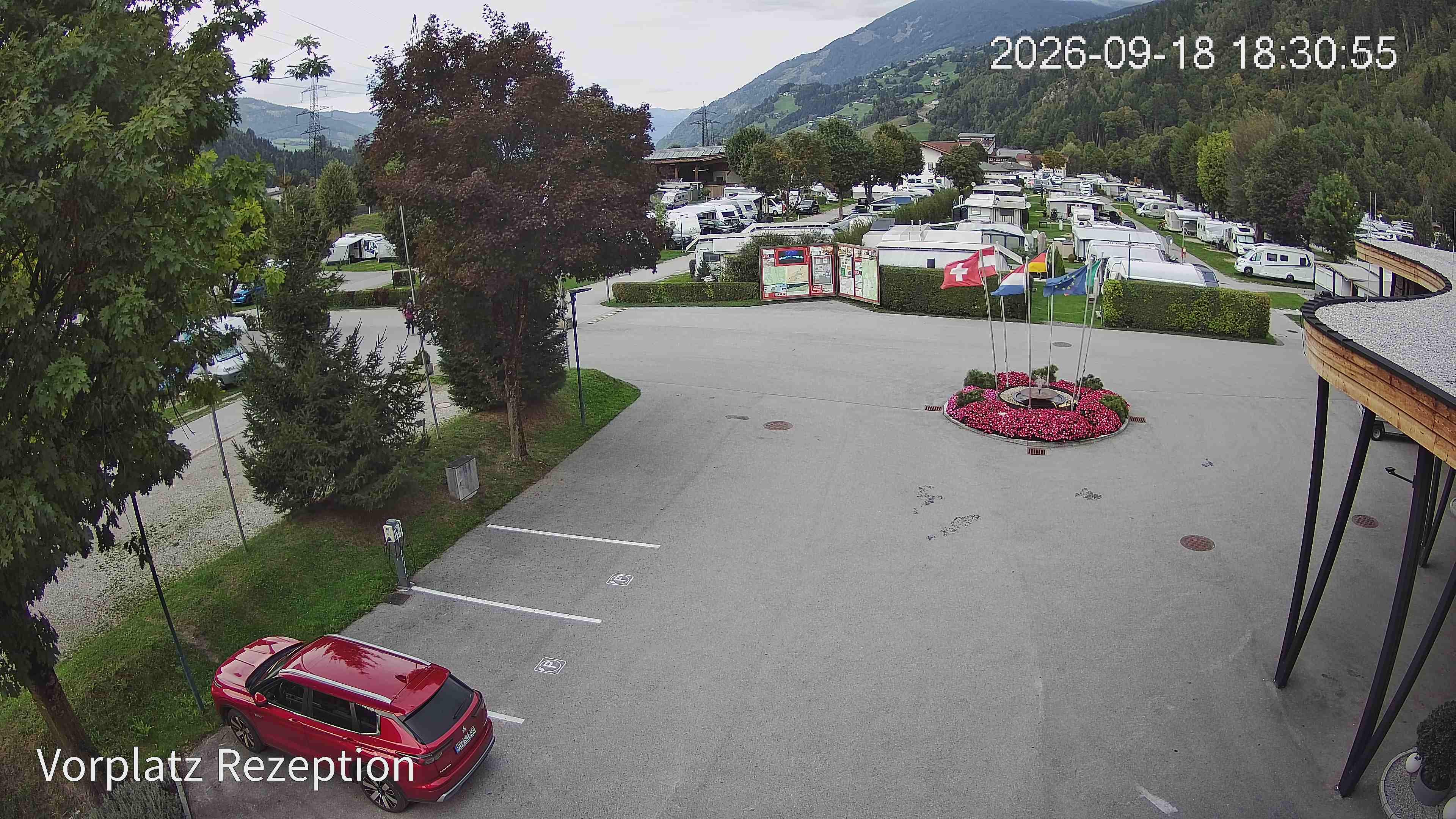 Archived image Webcam Camping site Aufenfeld in Aschau (Tyrol)