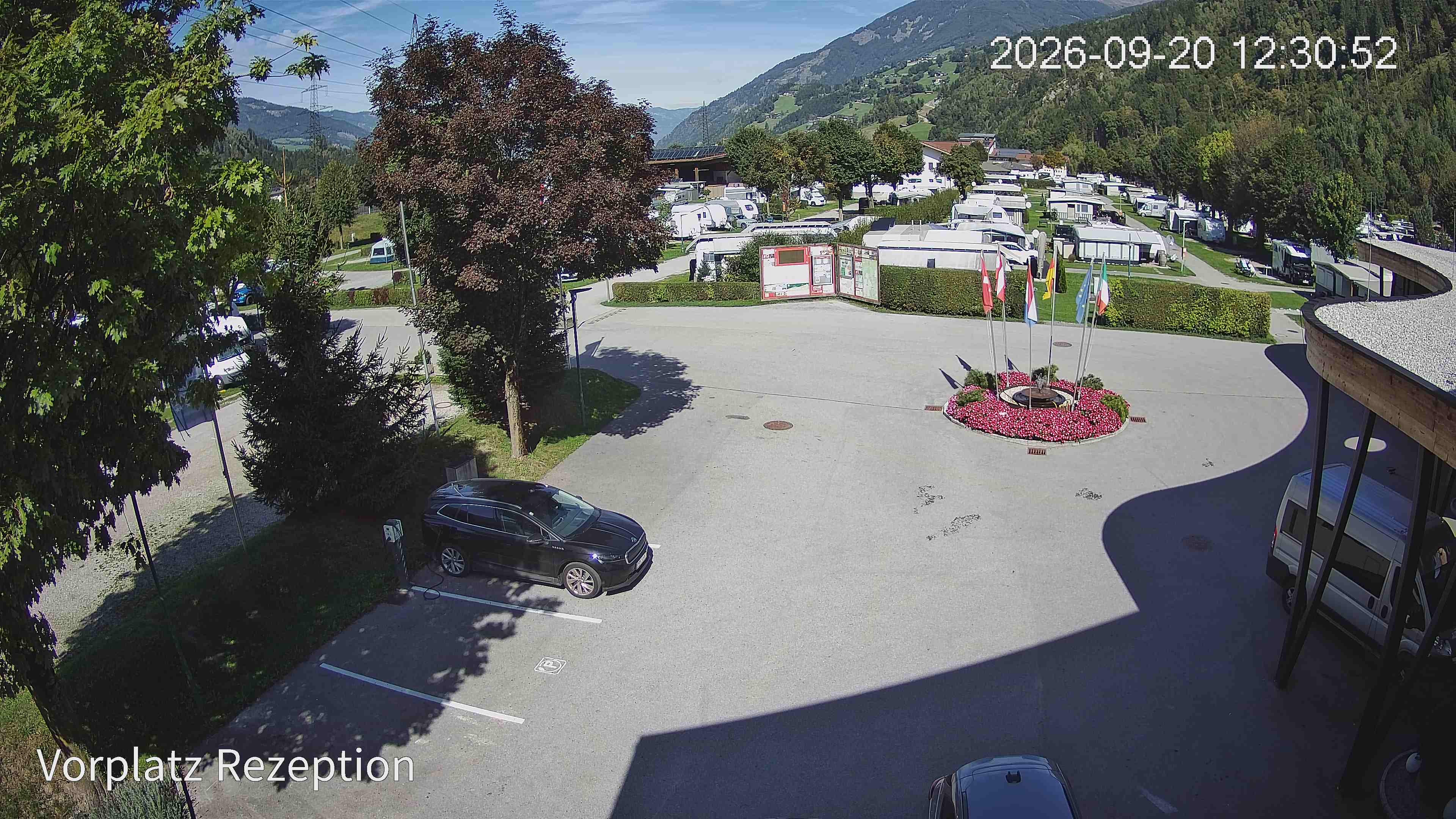 Archived image Webcam Camping site Aufenfeld in Aschau (Tyrol)