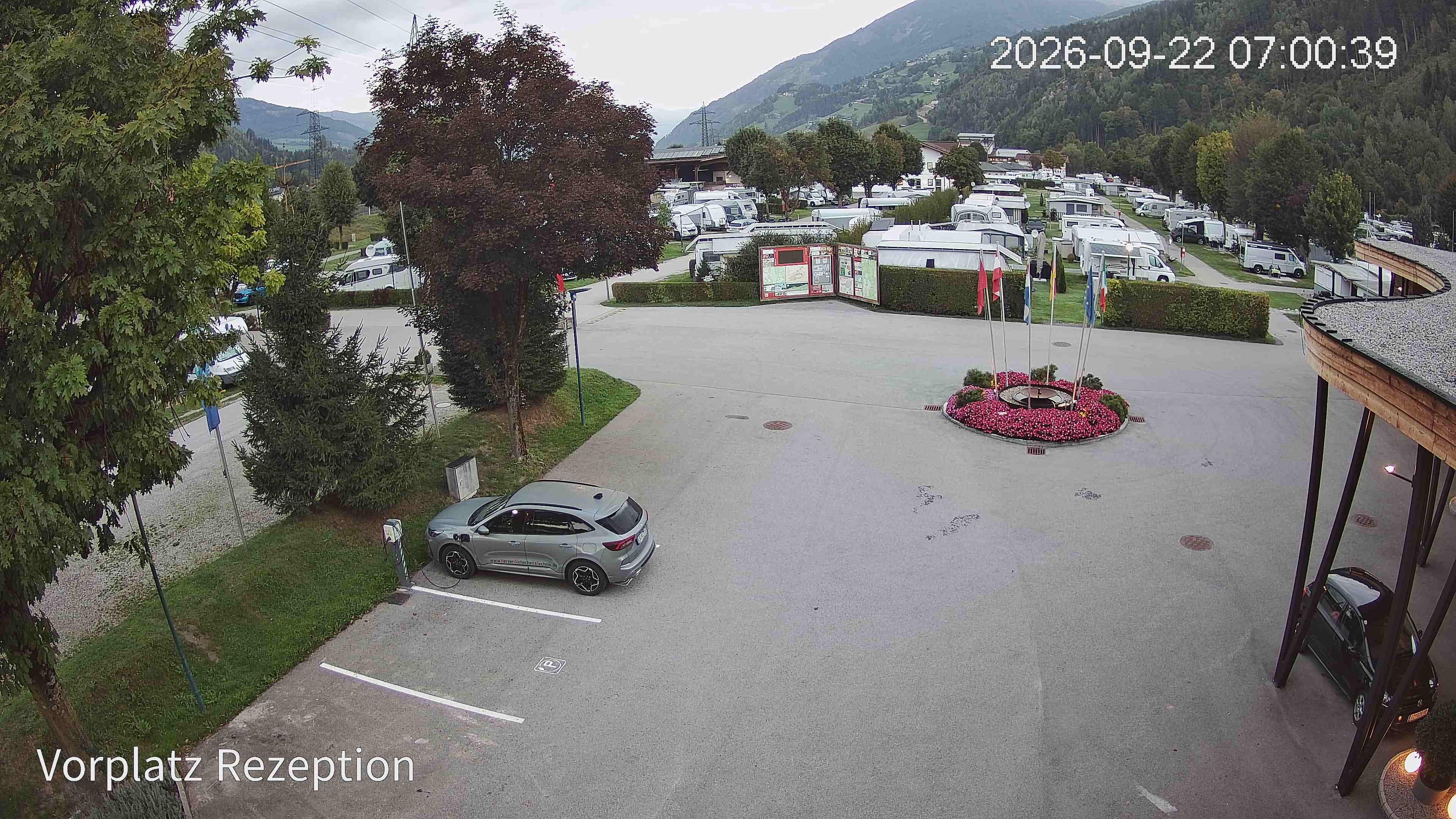 Archived image Webcam Camping site Aufenfeld in Aschau (Tyrol)