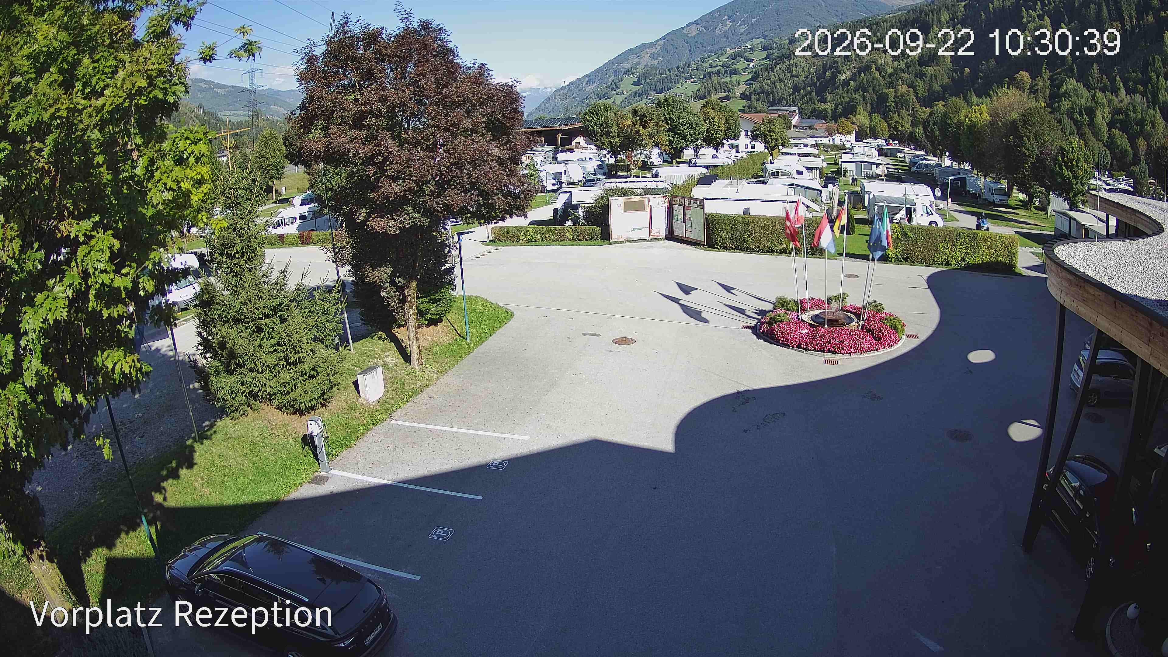Archived image Webcam Camping site Aufenfeld in Aschau (Tyrol)
