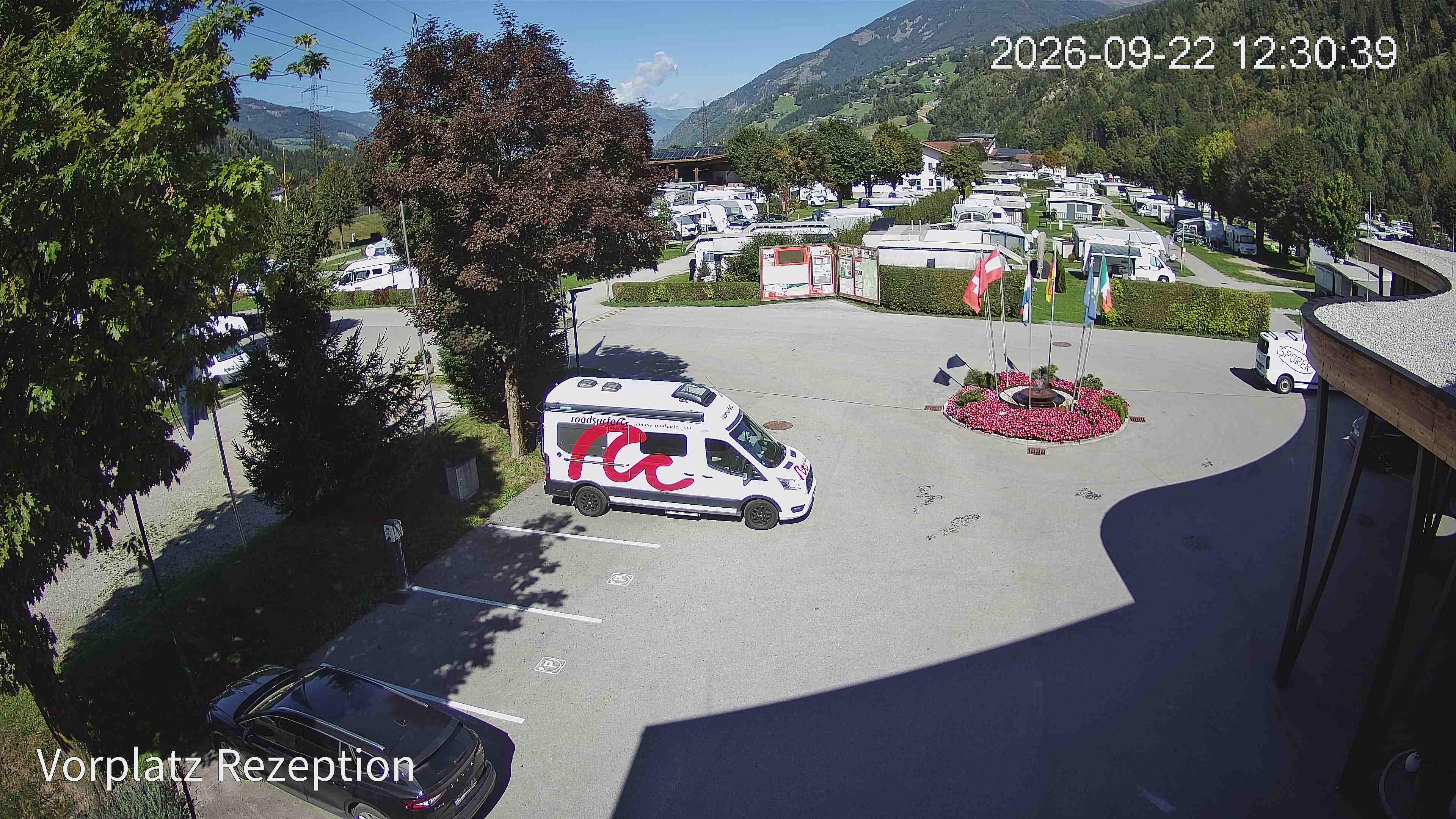Archived image Webcam Camping site Aufenfeld in Aschau (Tyrol)