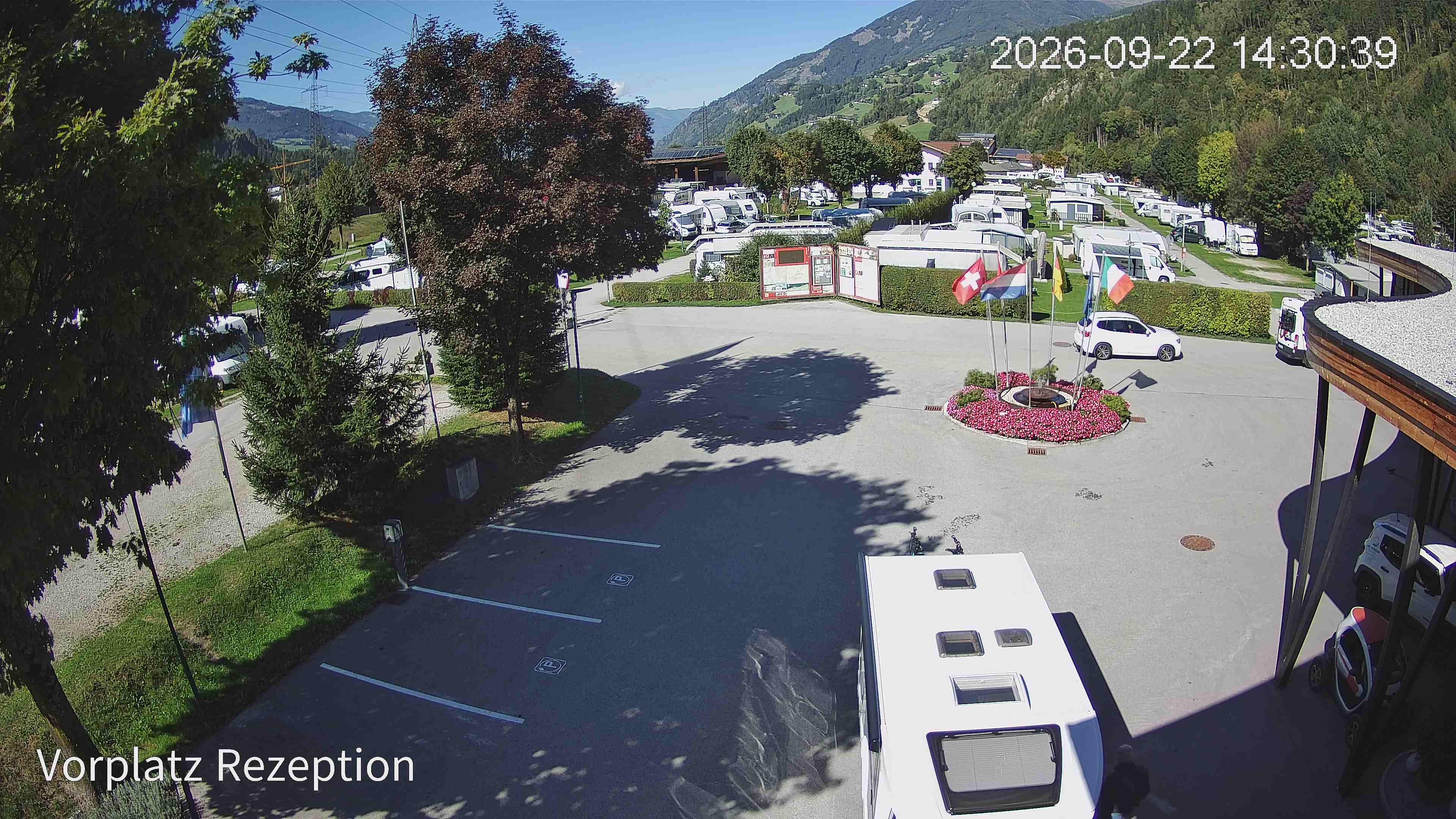 Archived image Webcam Camping site Aufenfeld in Aschau (Tyrol)