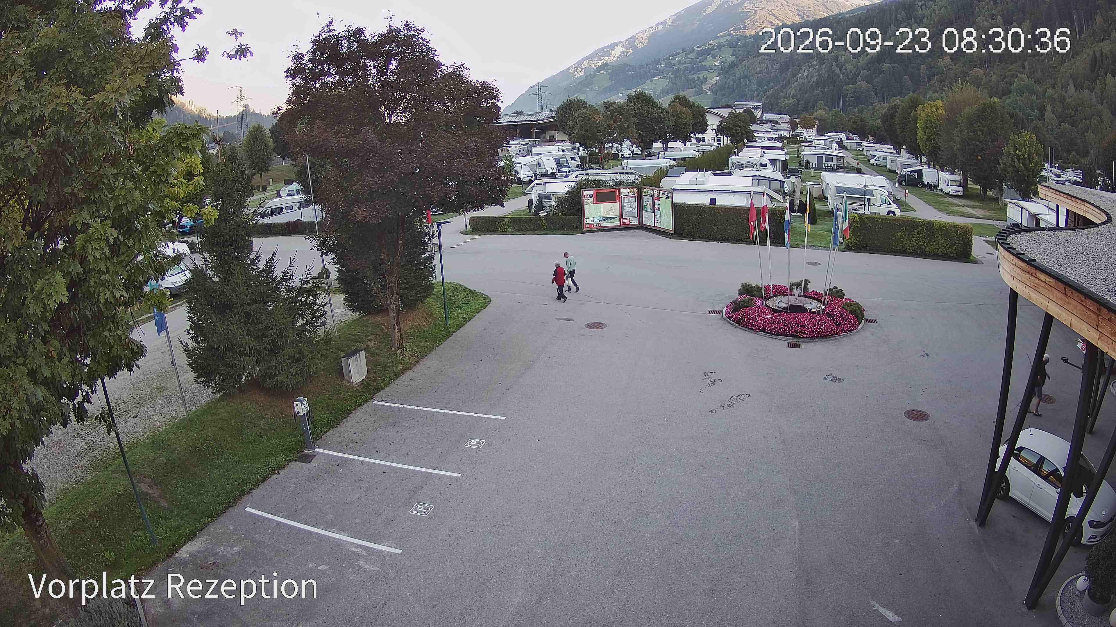 Archived image Webcam Camping site Aufenfeld in Aschau (Tyrol)