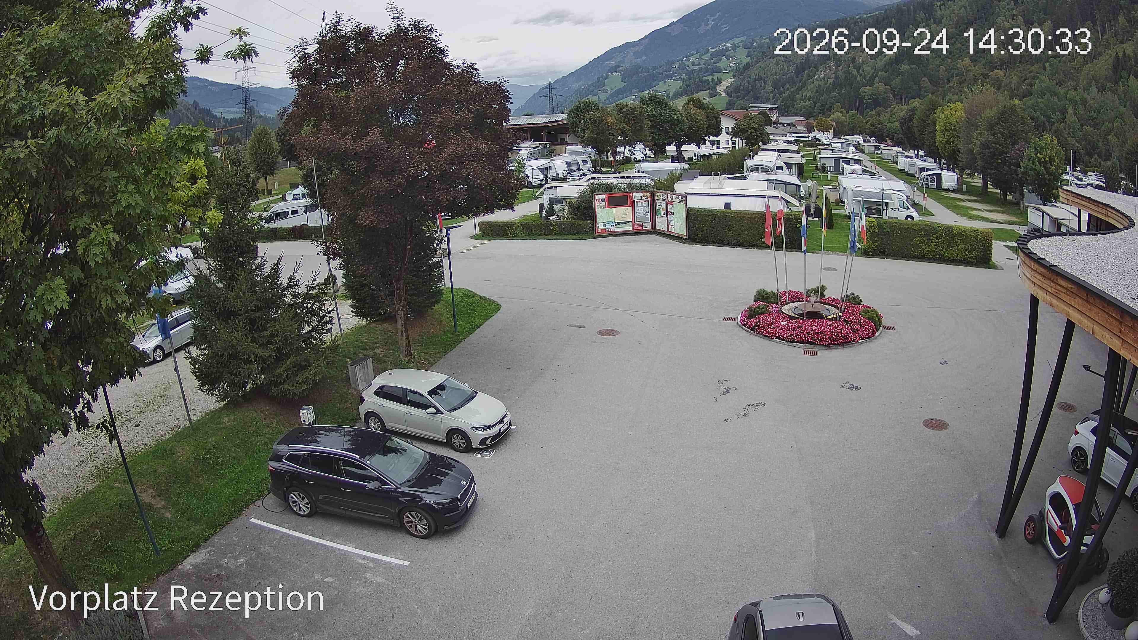 Archived image Webcam Camping site Aufenfeld in Aschau (Tyrol)