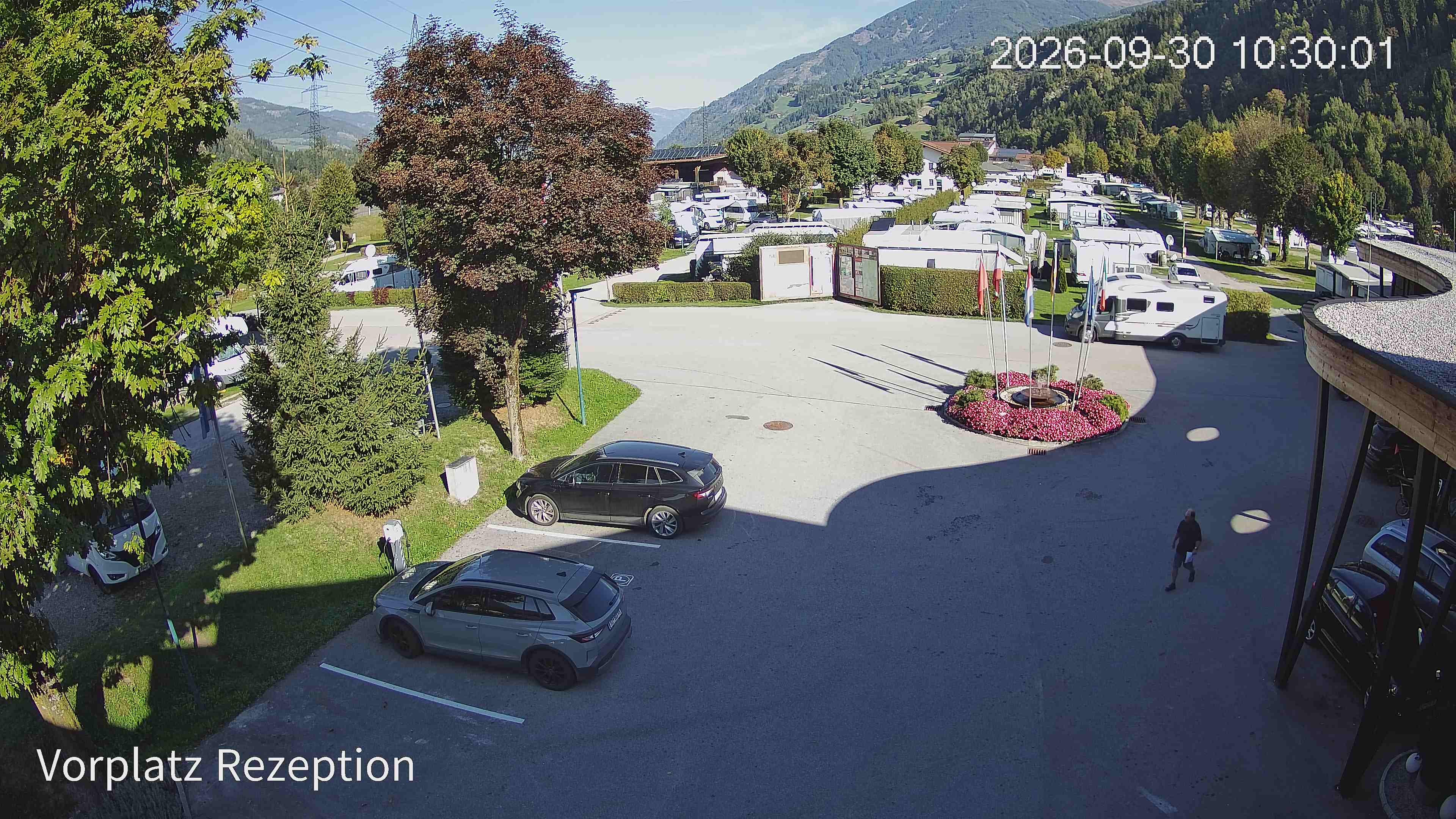 Archived image Webcam Camping site Aufenfeld in Aschau (Tyrol)