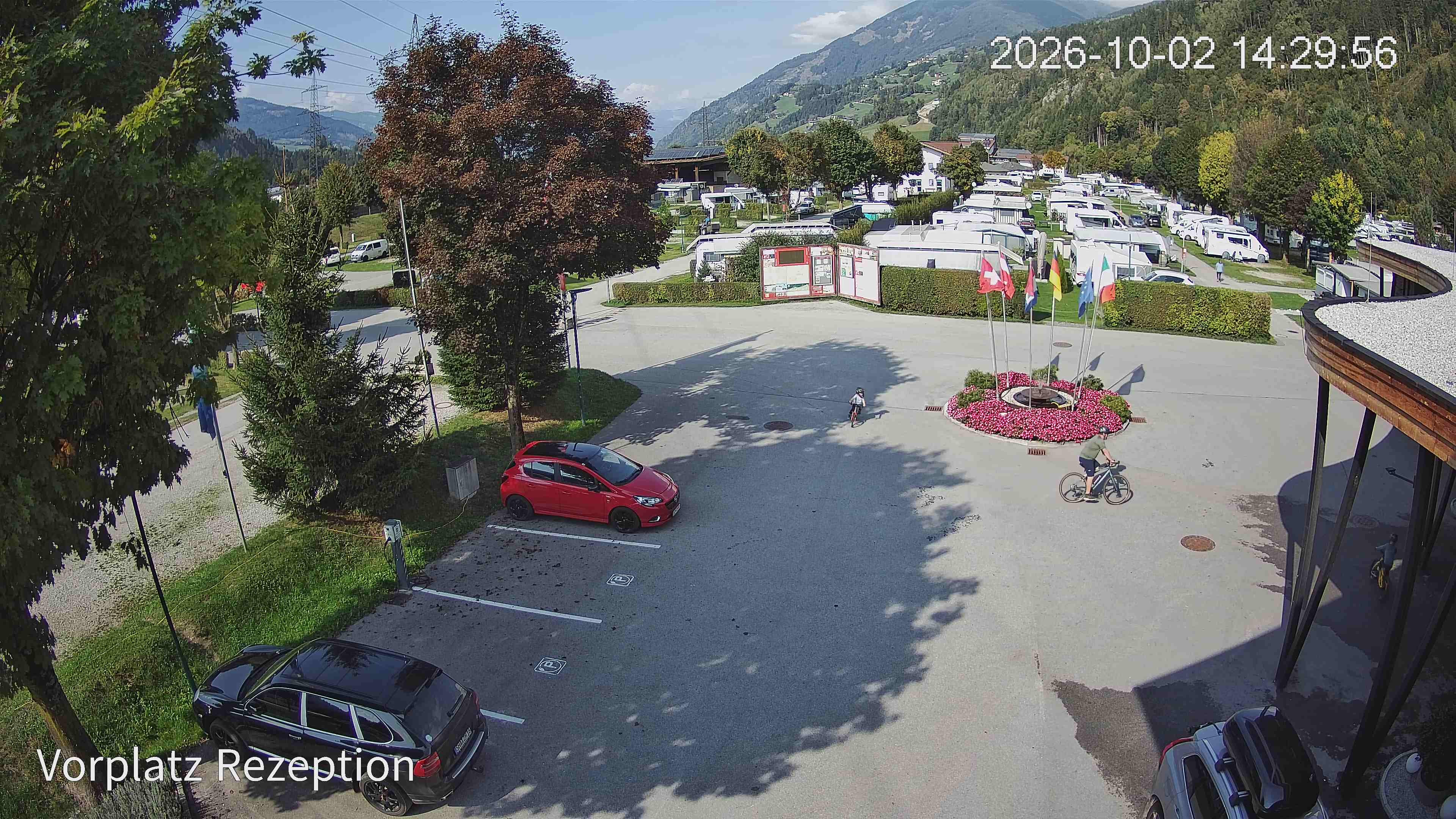 Archived image Webcam Camping site Aufenfeld in Aschau (Tyrol)