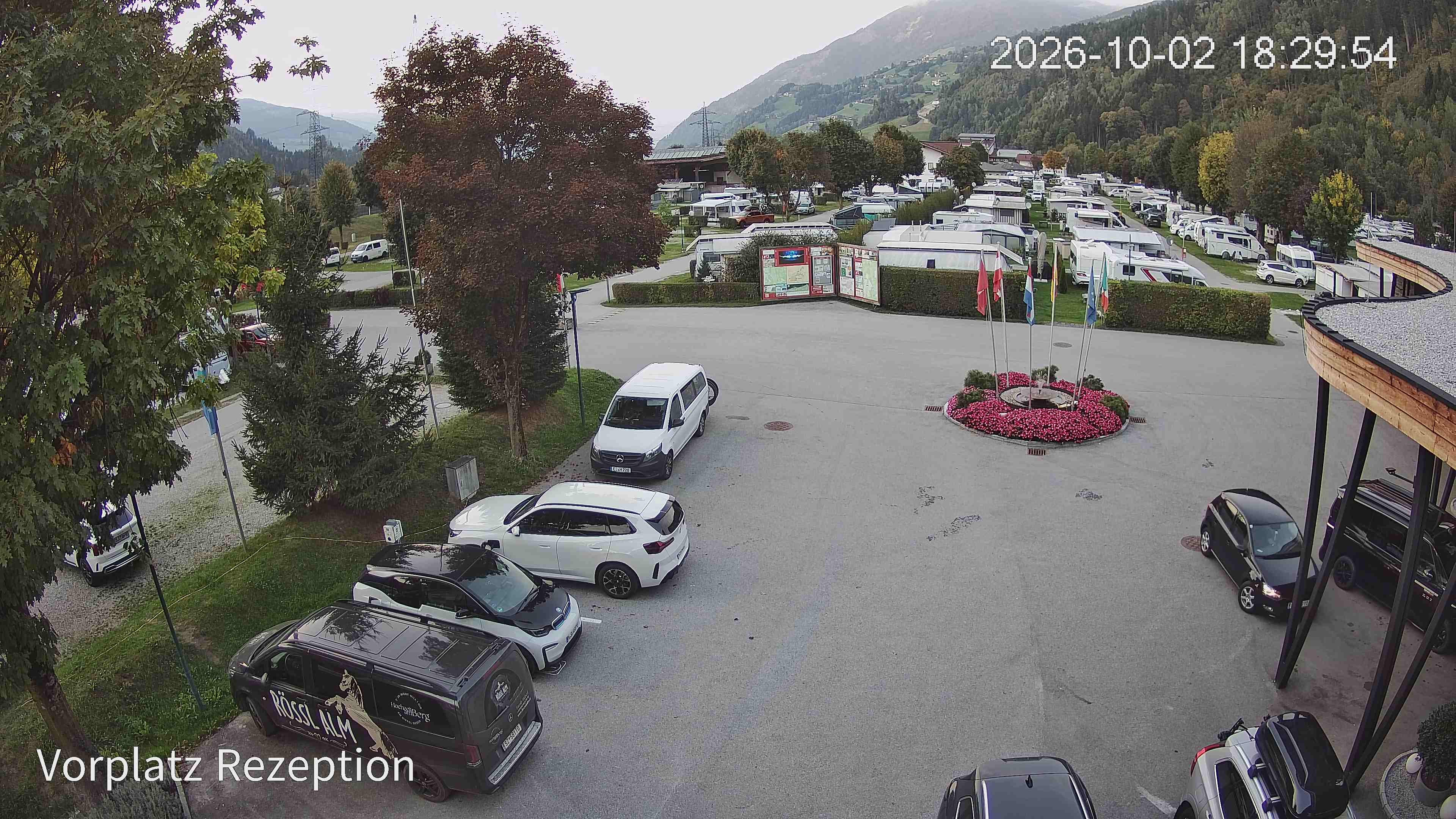 Archived image Webcam Camping site Aufenfeld in Aschau (Tyrol)