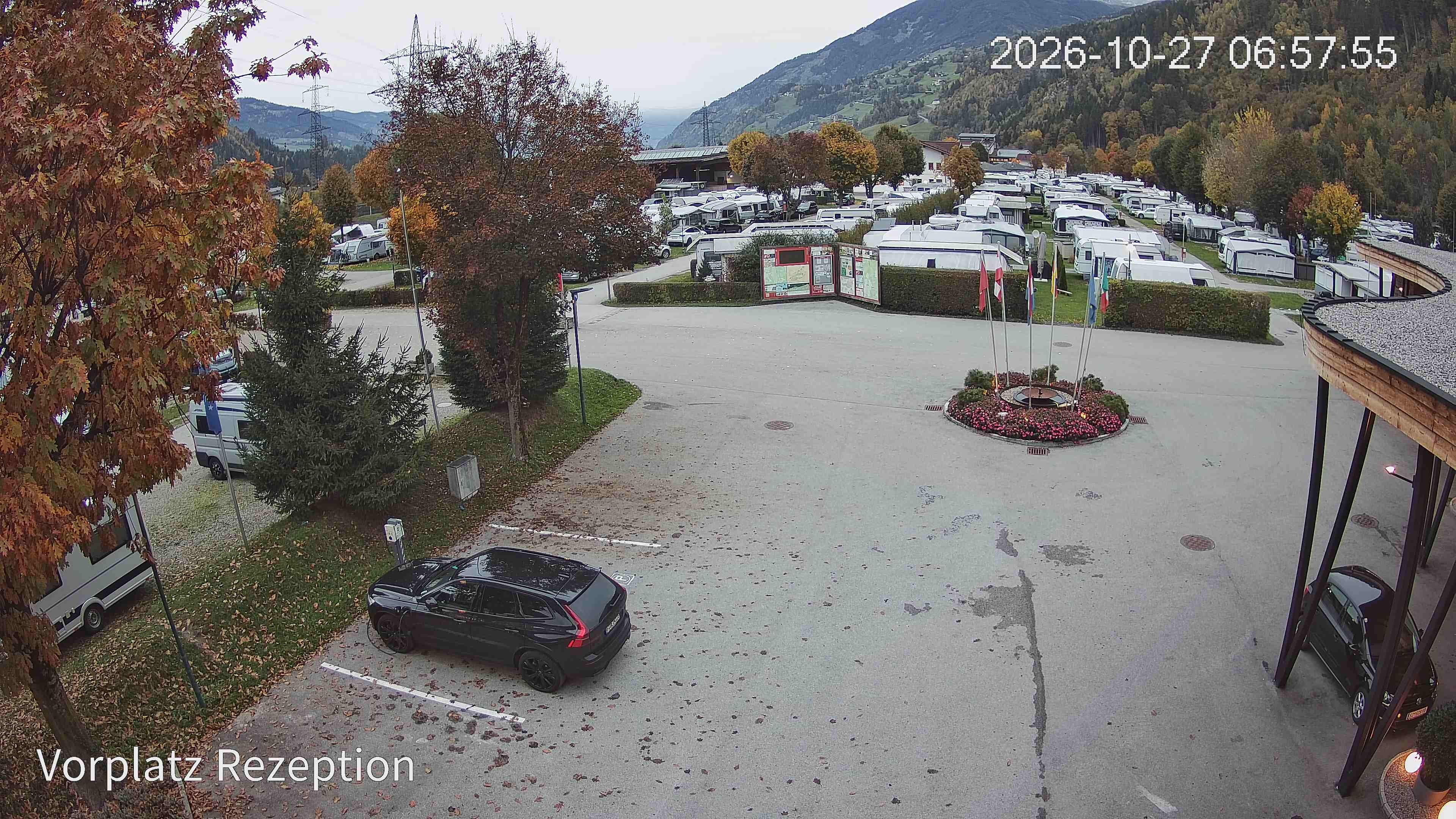 Archived image Webcam Camping site Aufenfeld in Aschau (Tyrol)