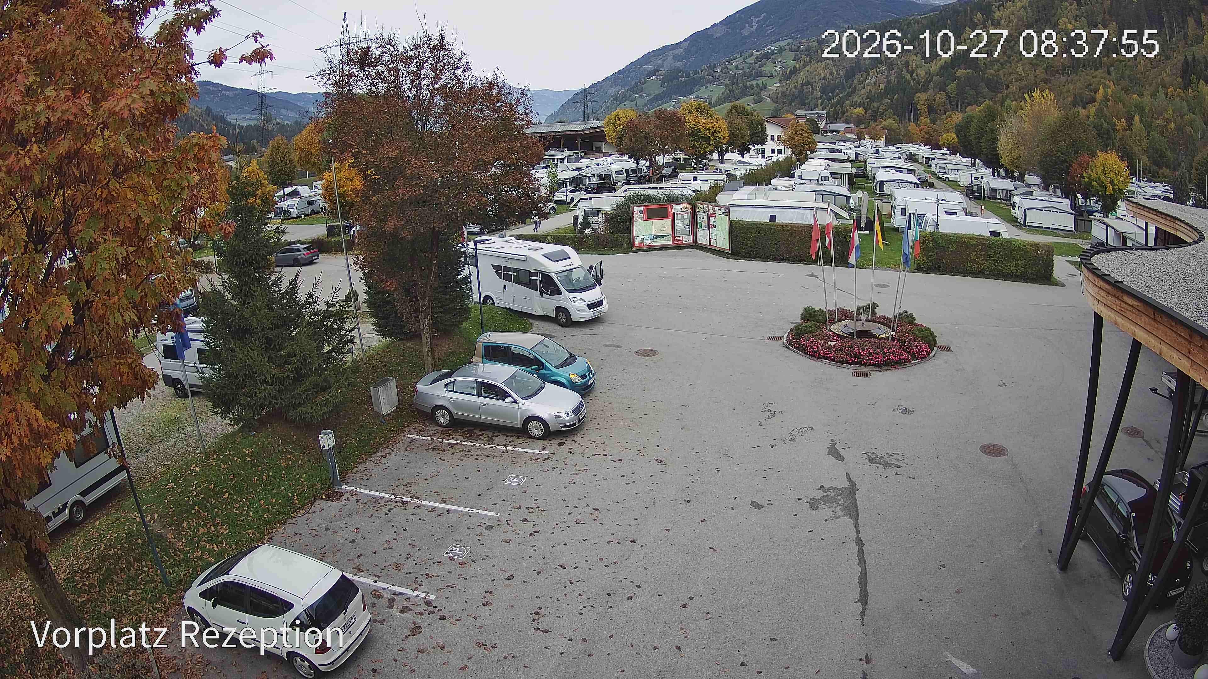 Archived image Webcam Camping site Aufenfeld in Aschau (Tyrol)