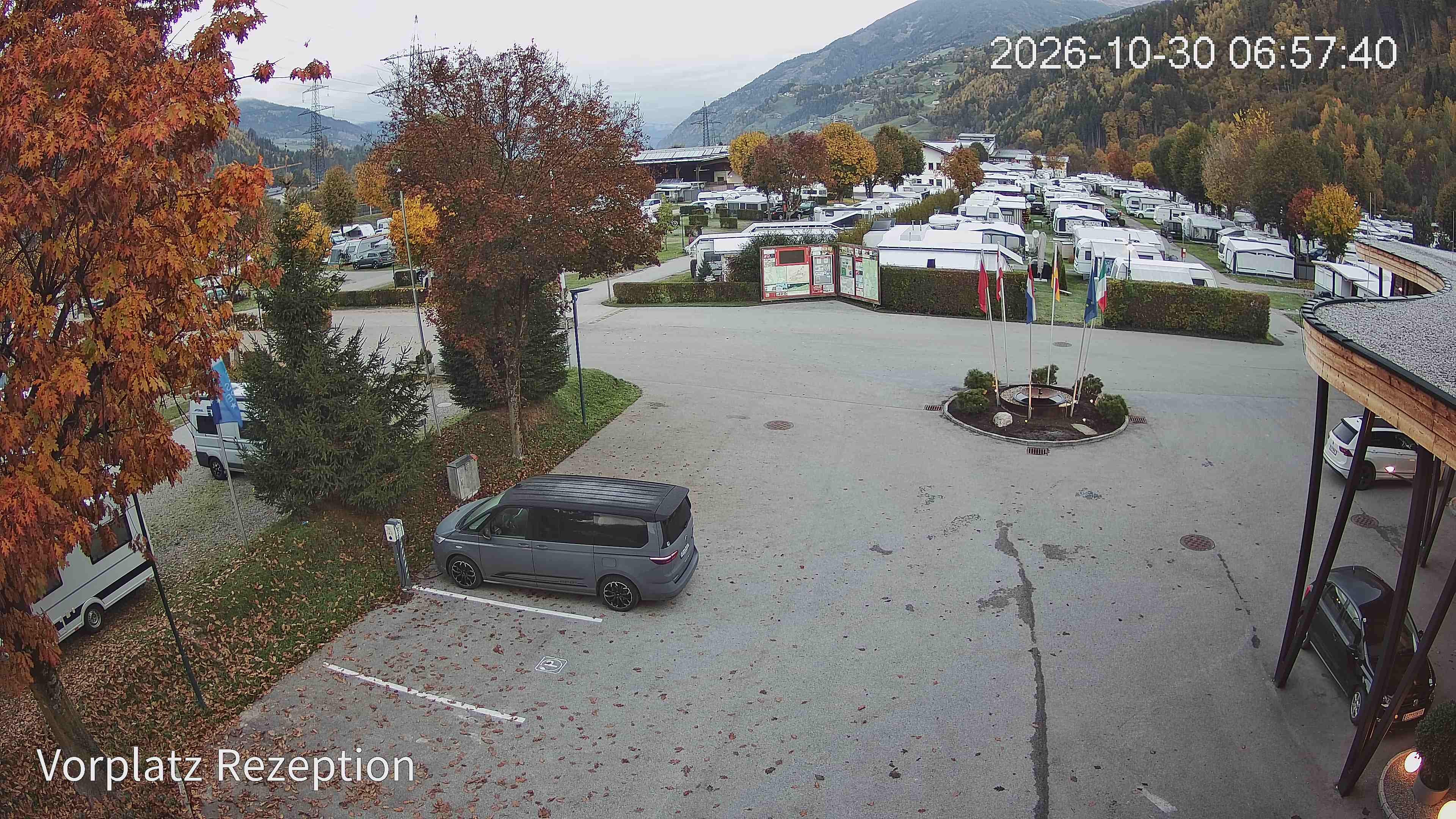 Archived image Webcam Camping site Aufenfeld in Aschau (Tyrol)