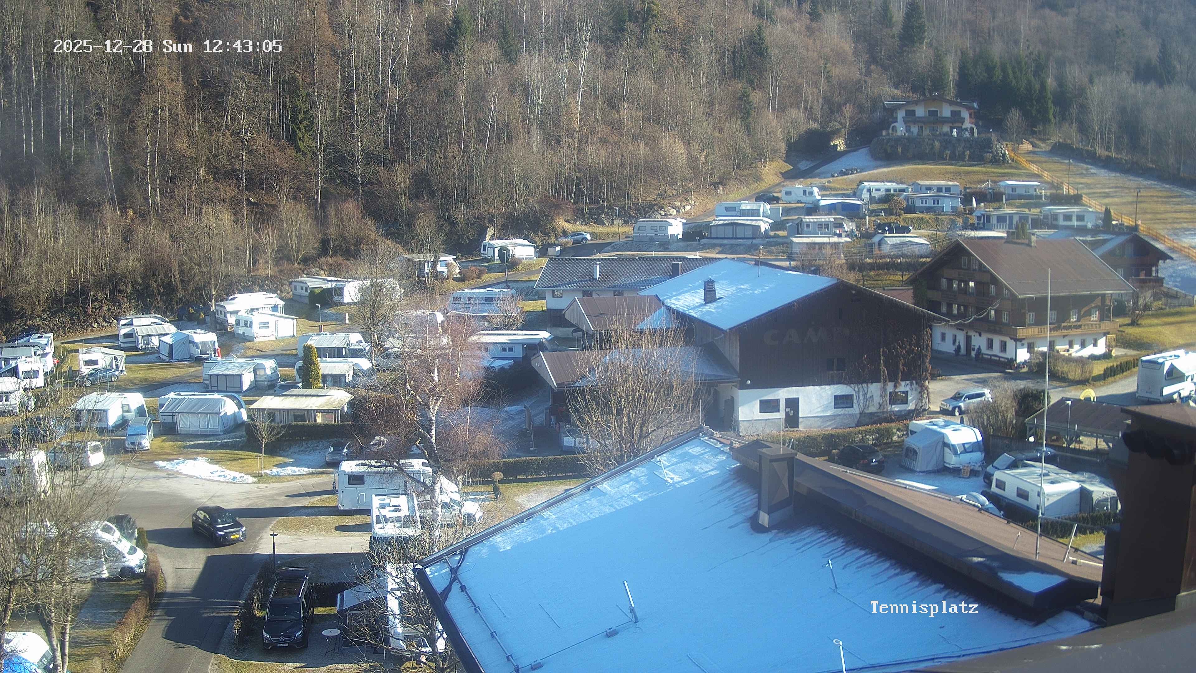 Archiv Foto Webcam Camping Aufenfeld - Appartements