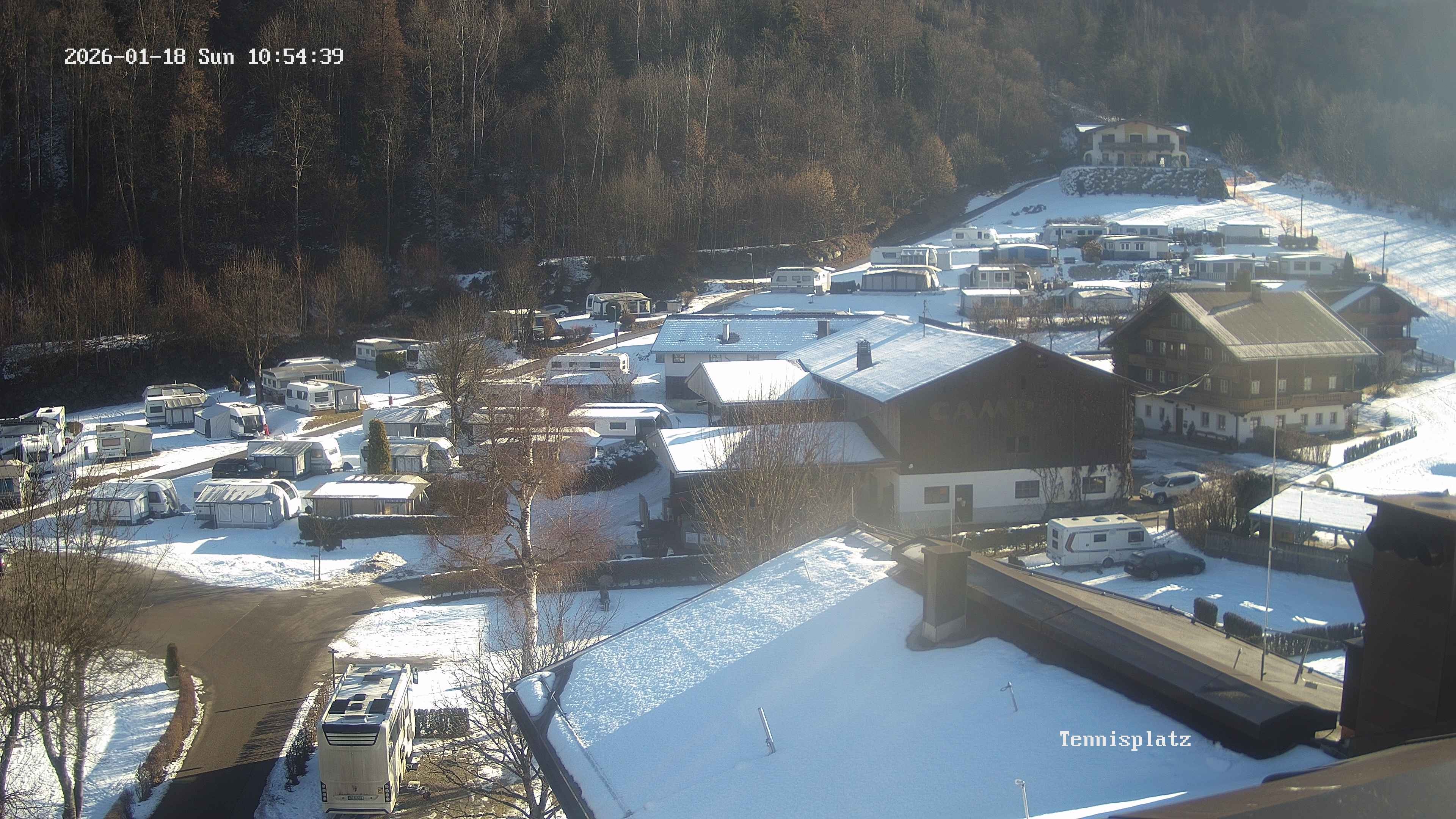 Archived image Webcam Camping Aufenfeld - View Wiesenhof