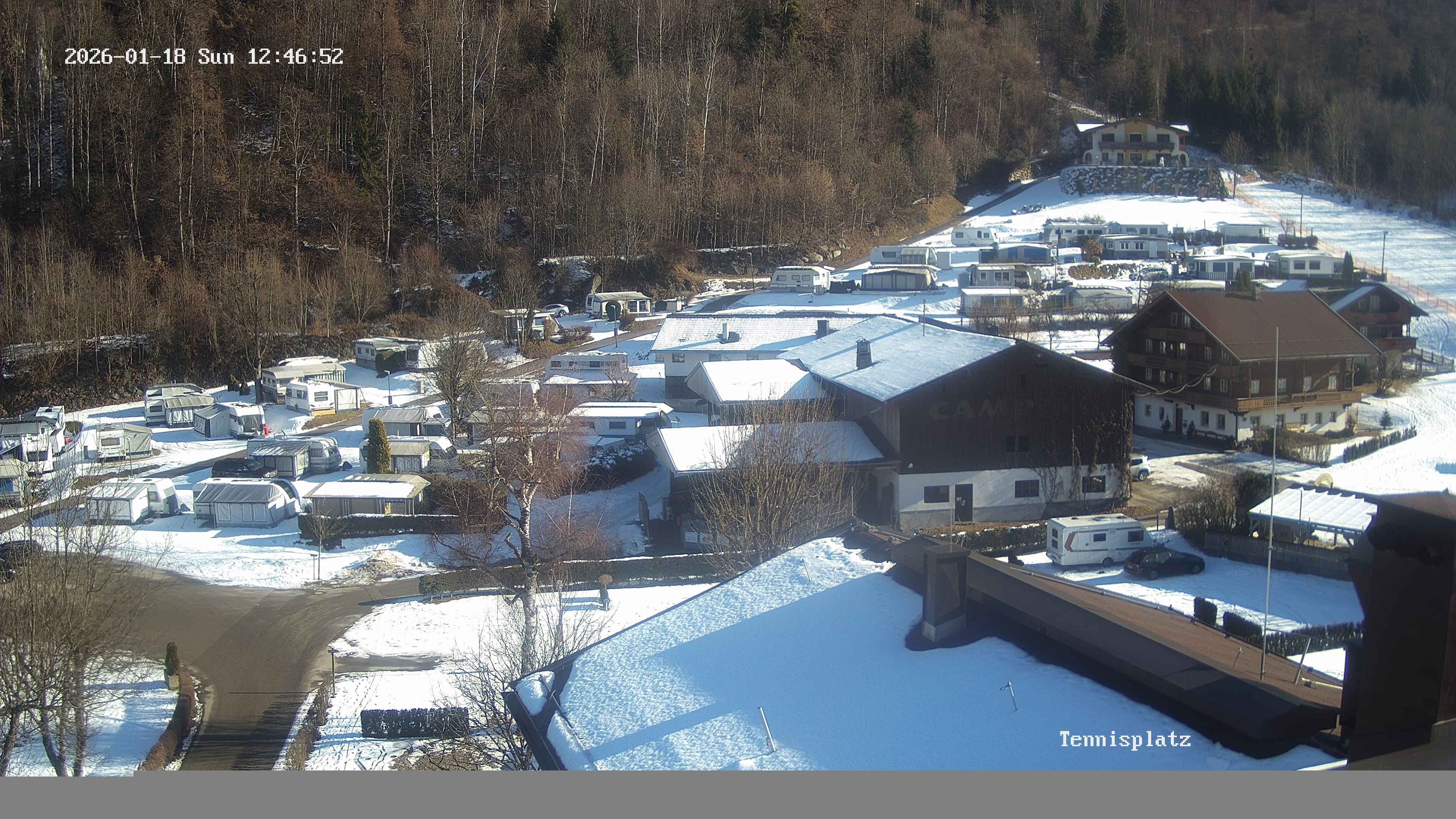 Archived image Webcam Camping Aufenfeld - View Wiesenhof