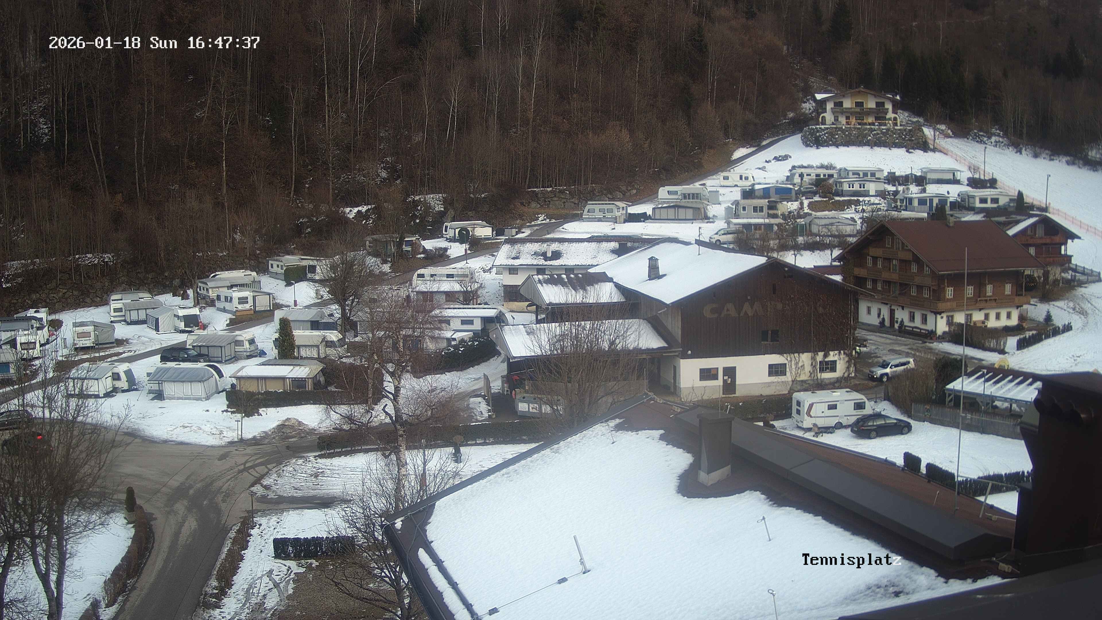 Archived image Webcam Camping Aufenfeld - View Wiesenhof
