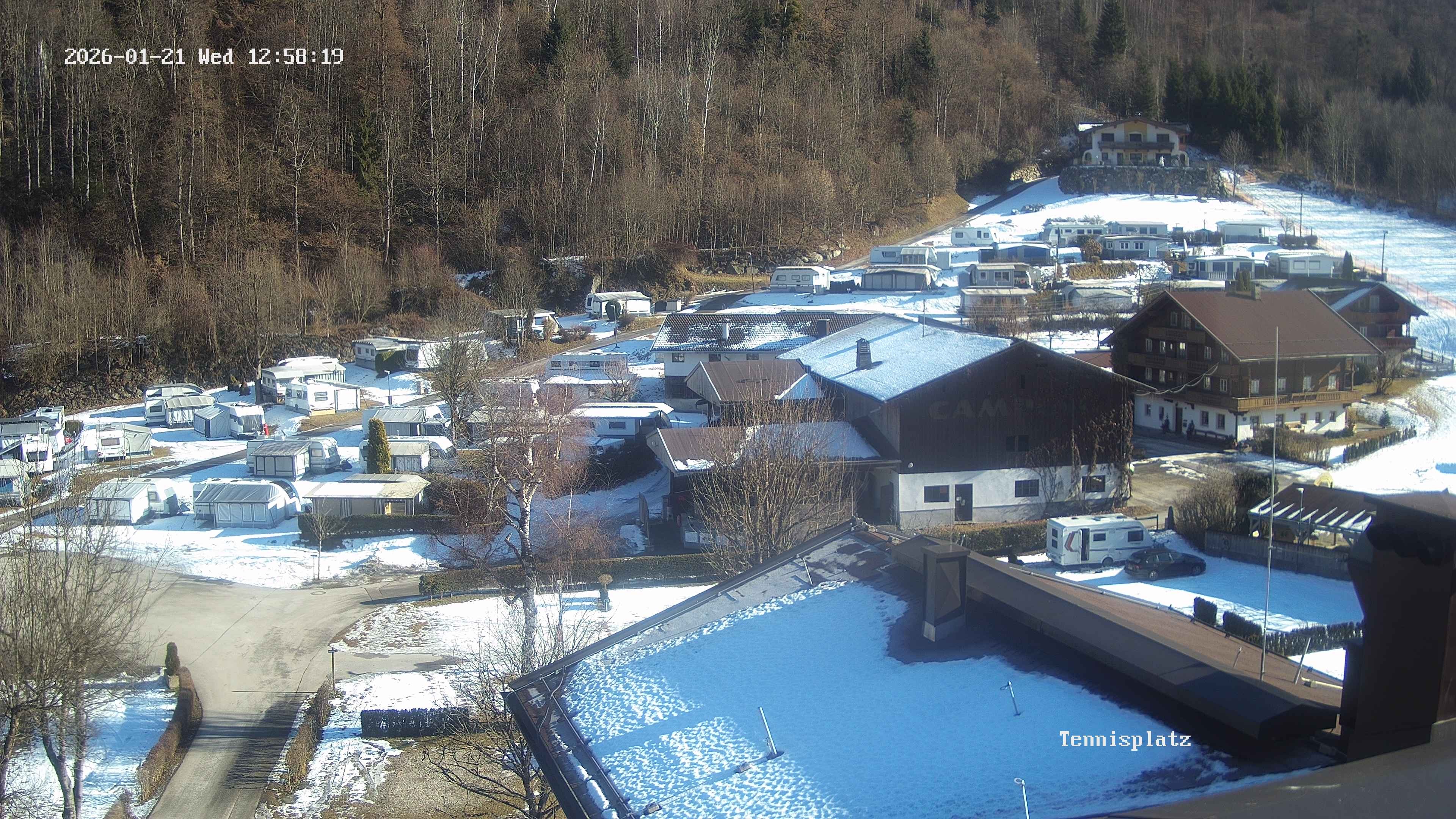 Archiv Foto Webcam Camping Aufenfeld - Appartements