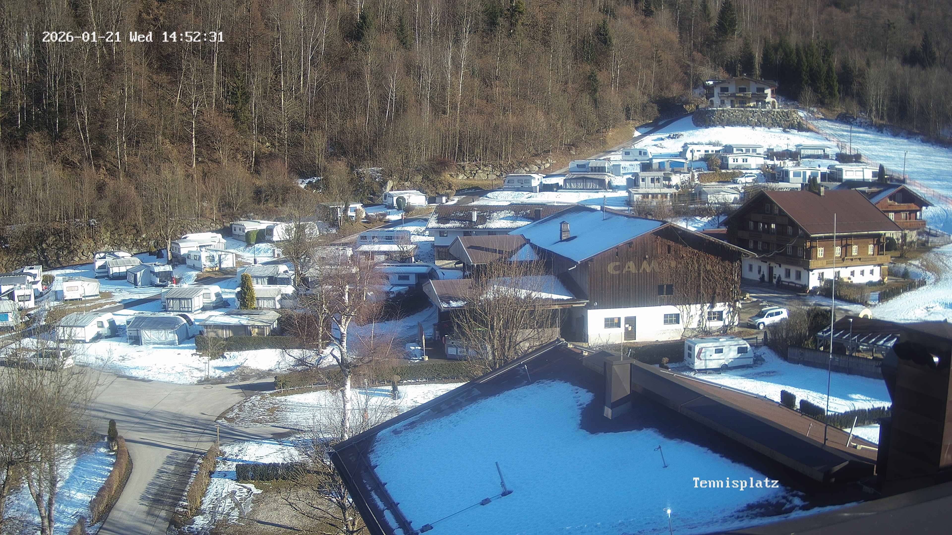 Archiv Foto Webcam Camping Aufenfeld - Appartements
