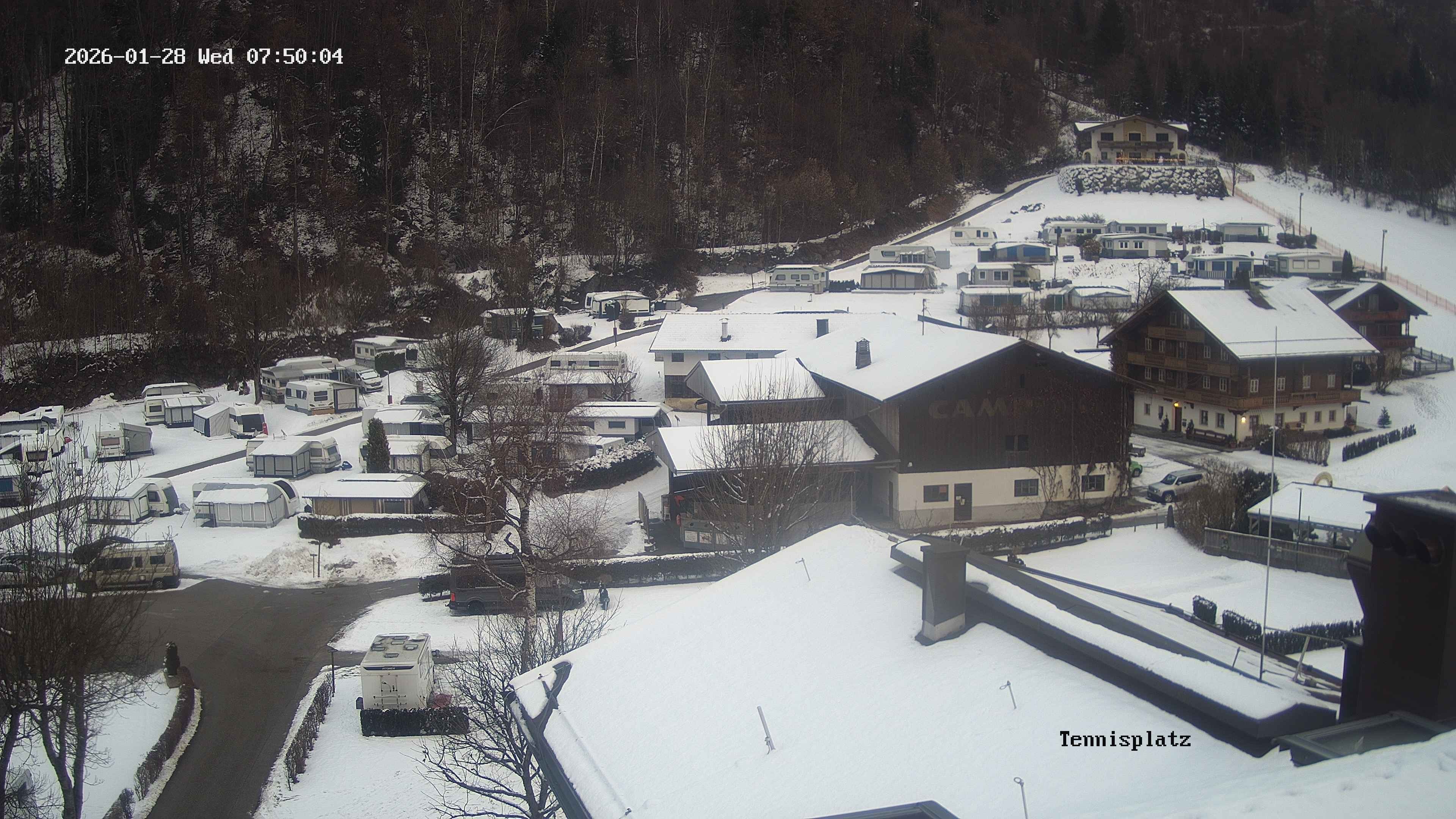 Archiv Foto Webcam Camping Aufenfeld - Appartements