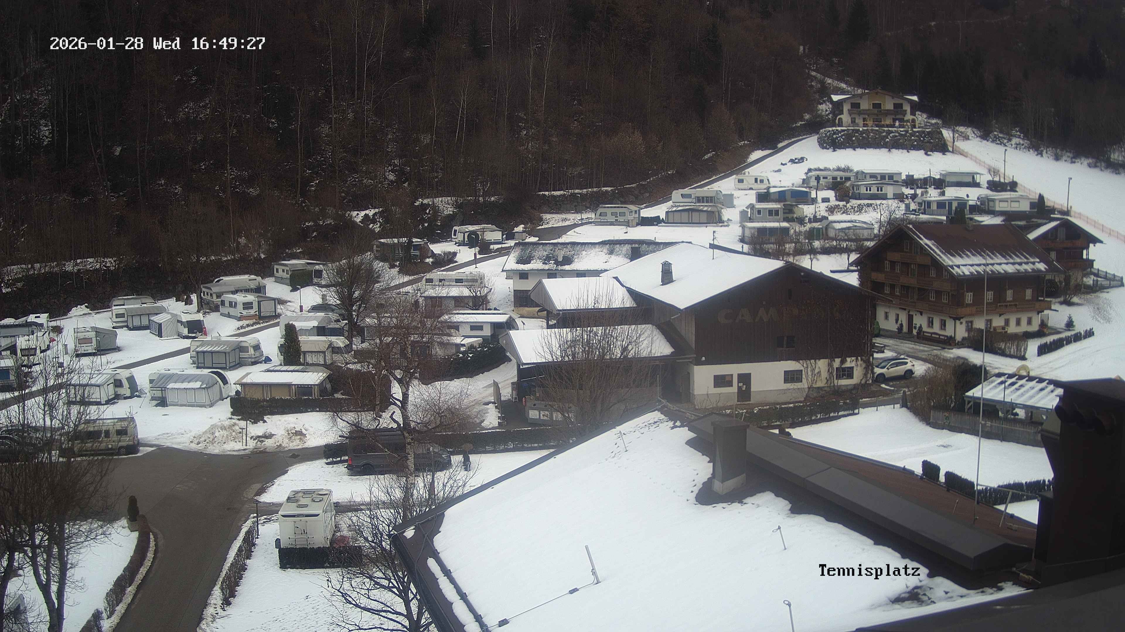 Archiv Foto Webcam Camping Aufenfeld - Appartements