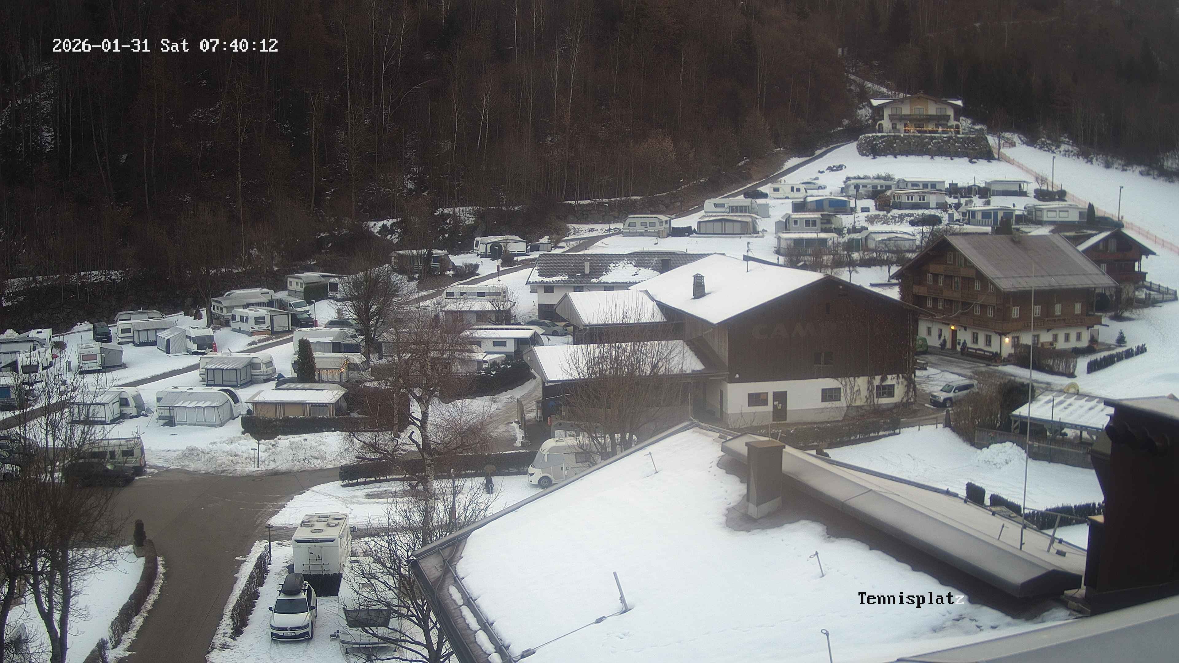 Archiv Foto Webcam Camping Aufenfeld - Appartements