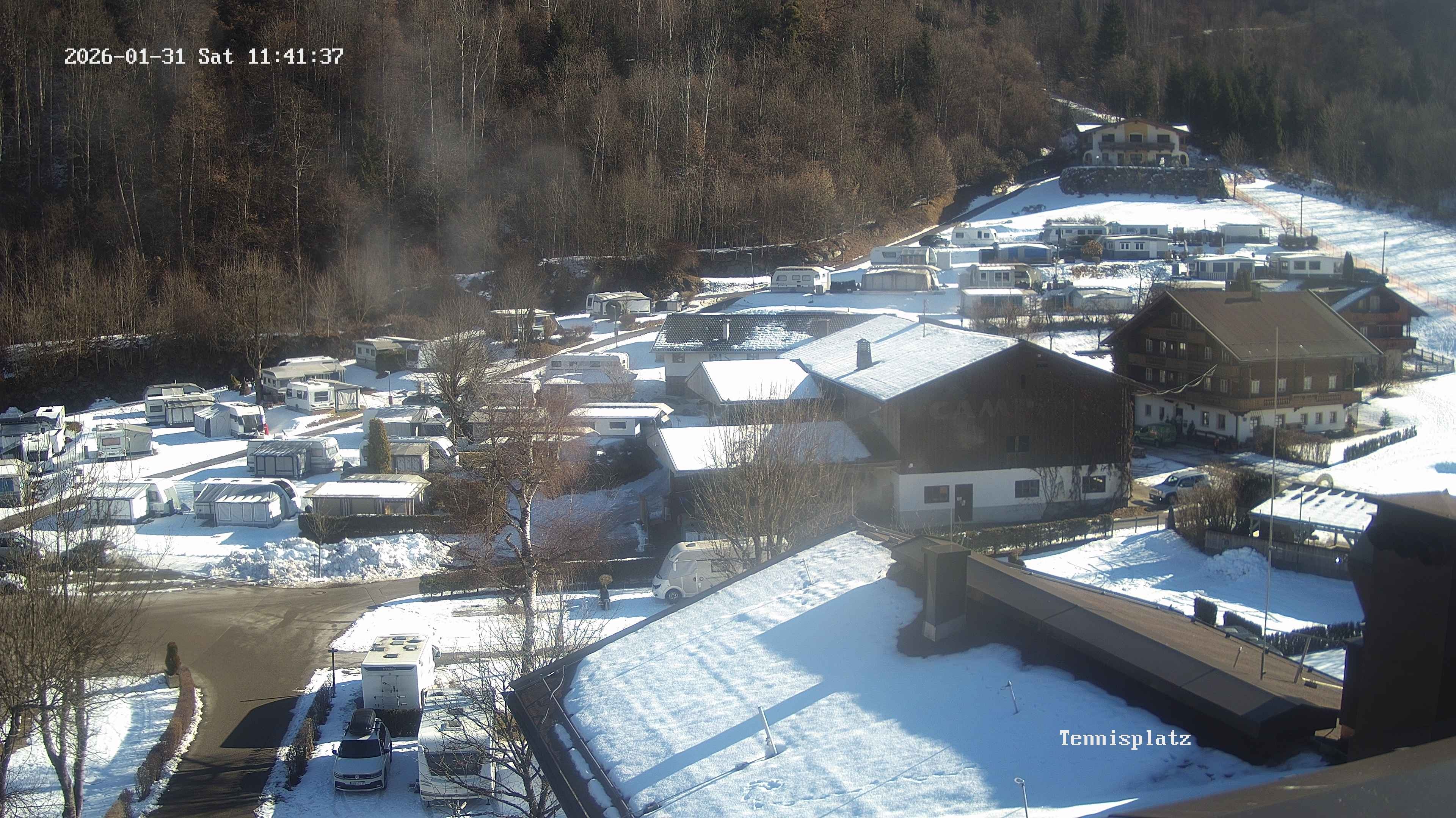 Archiv Foto Webcam Camping Aufenfeld - Appartements