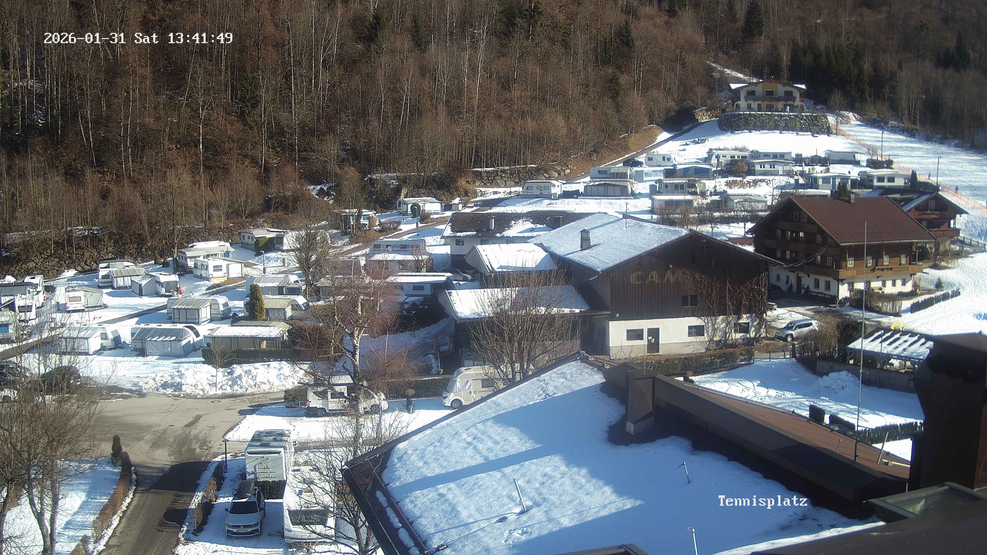 Archiv Foto Webcam Camping Aufenfeld - Appartements