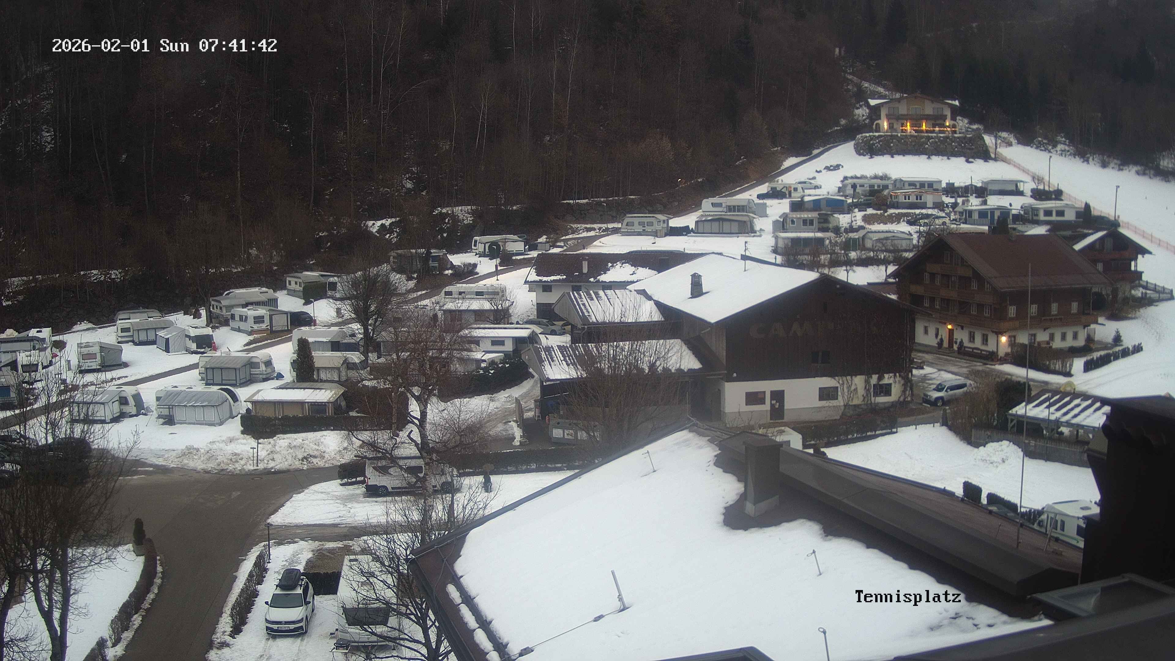 Archiv Foto Webcam Camping Aufenfeld - Appartements